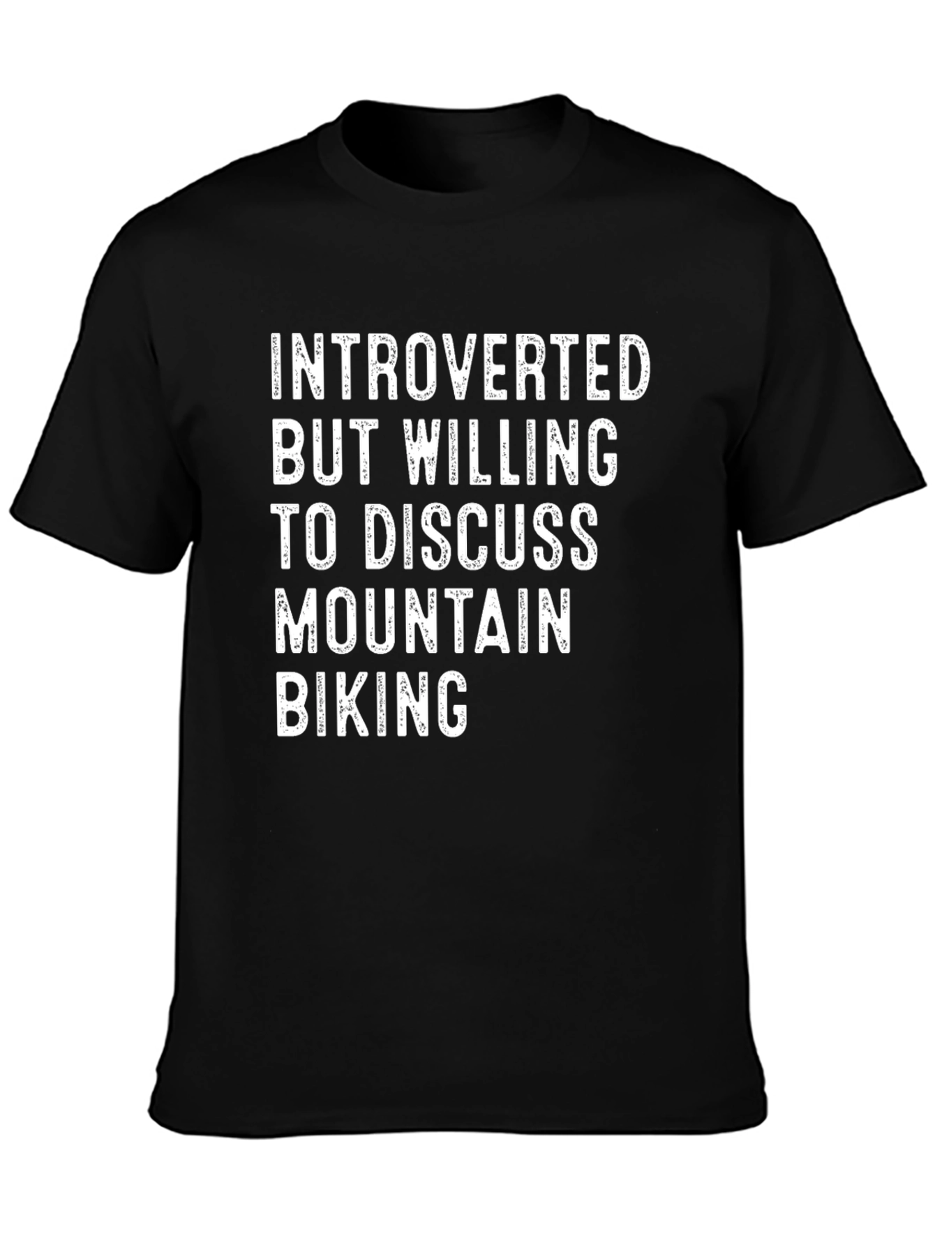 Introverted Mountain Biking T-Shirt