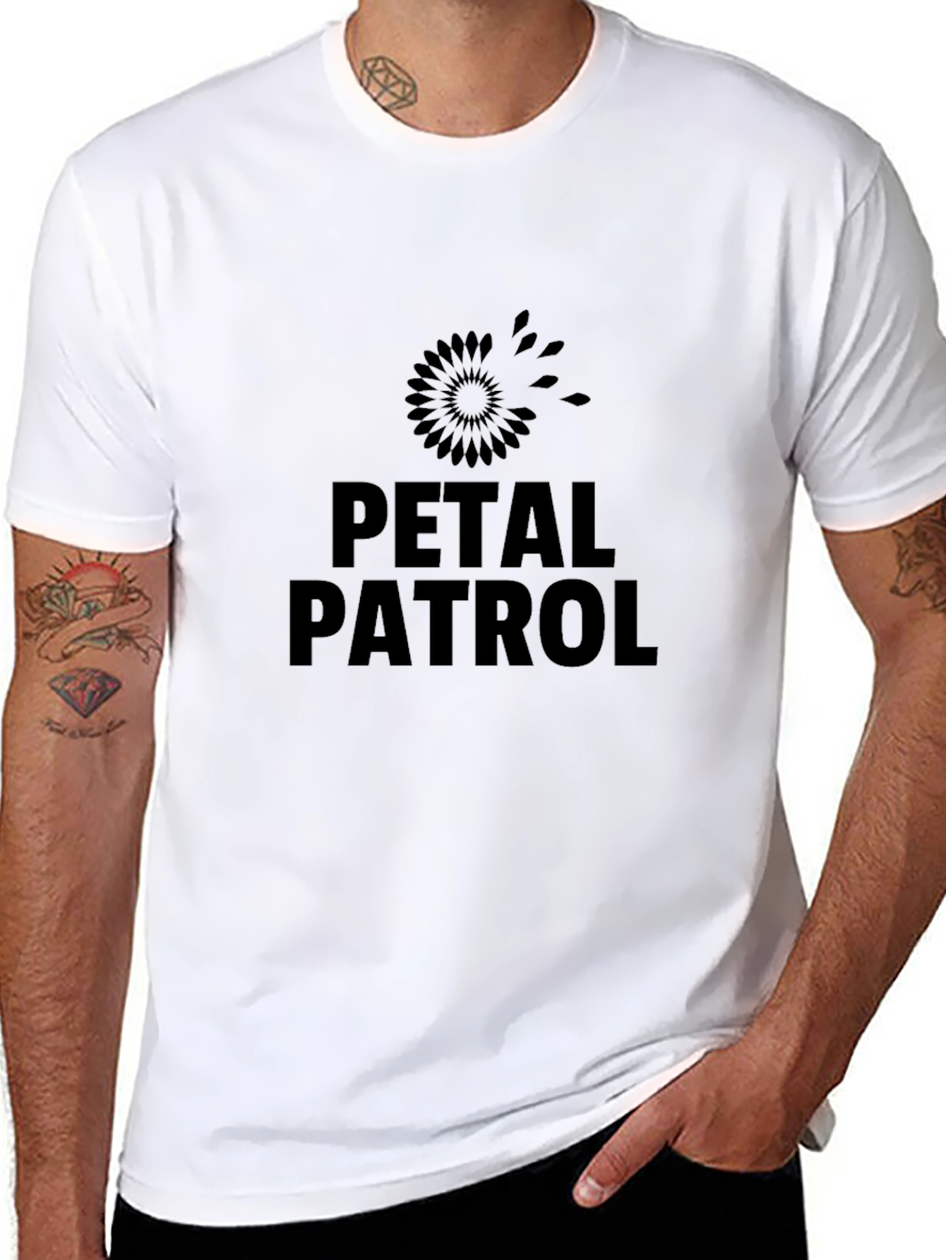 Petal Patrol Graphic T-Shirt - Soft Cotton Tee
