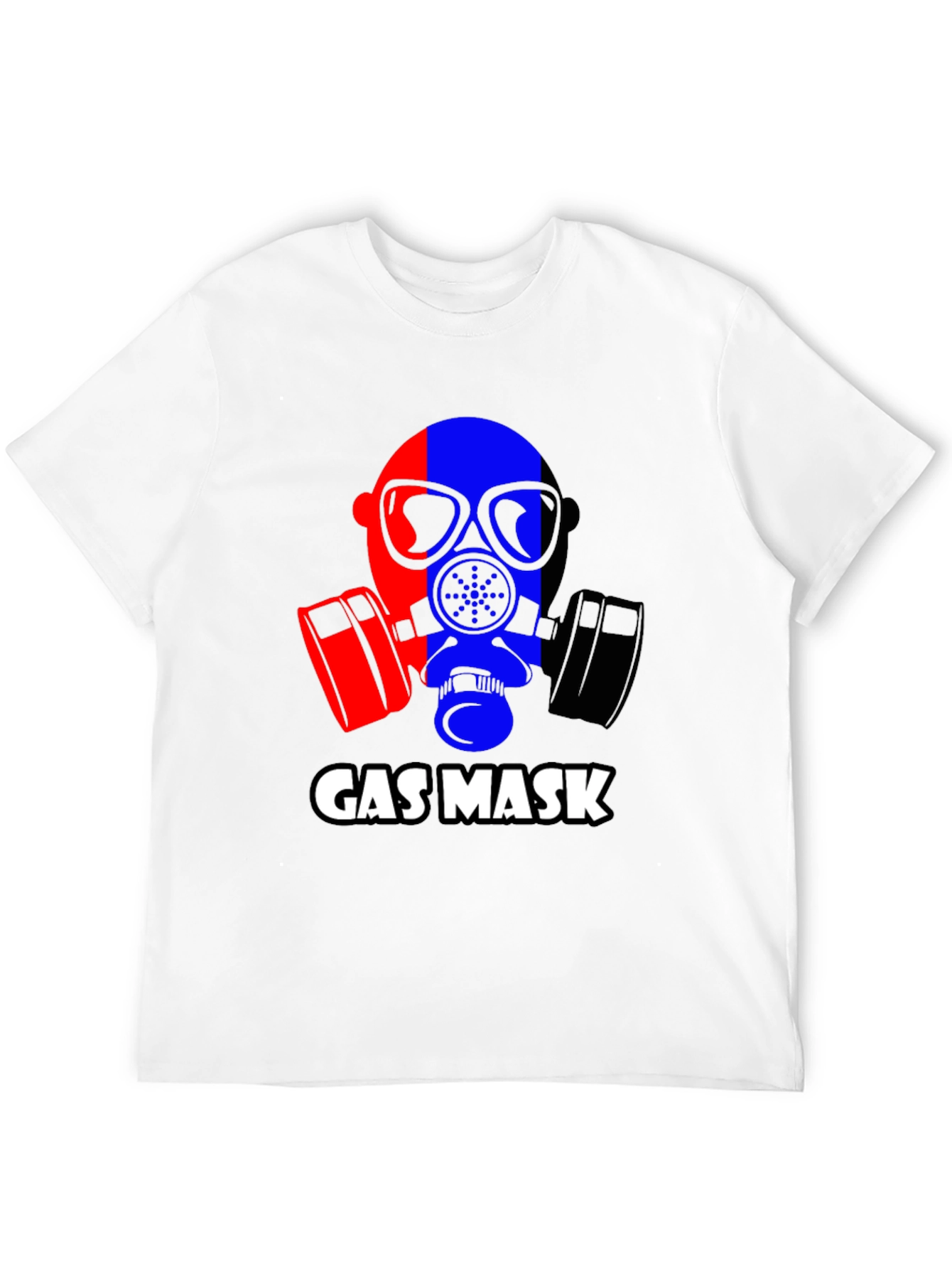 Gas Mask Graphic T-Shirt - Bold Statement Tee