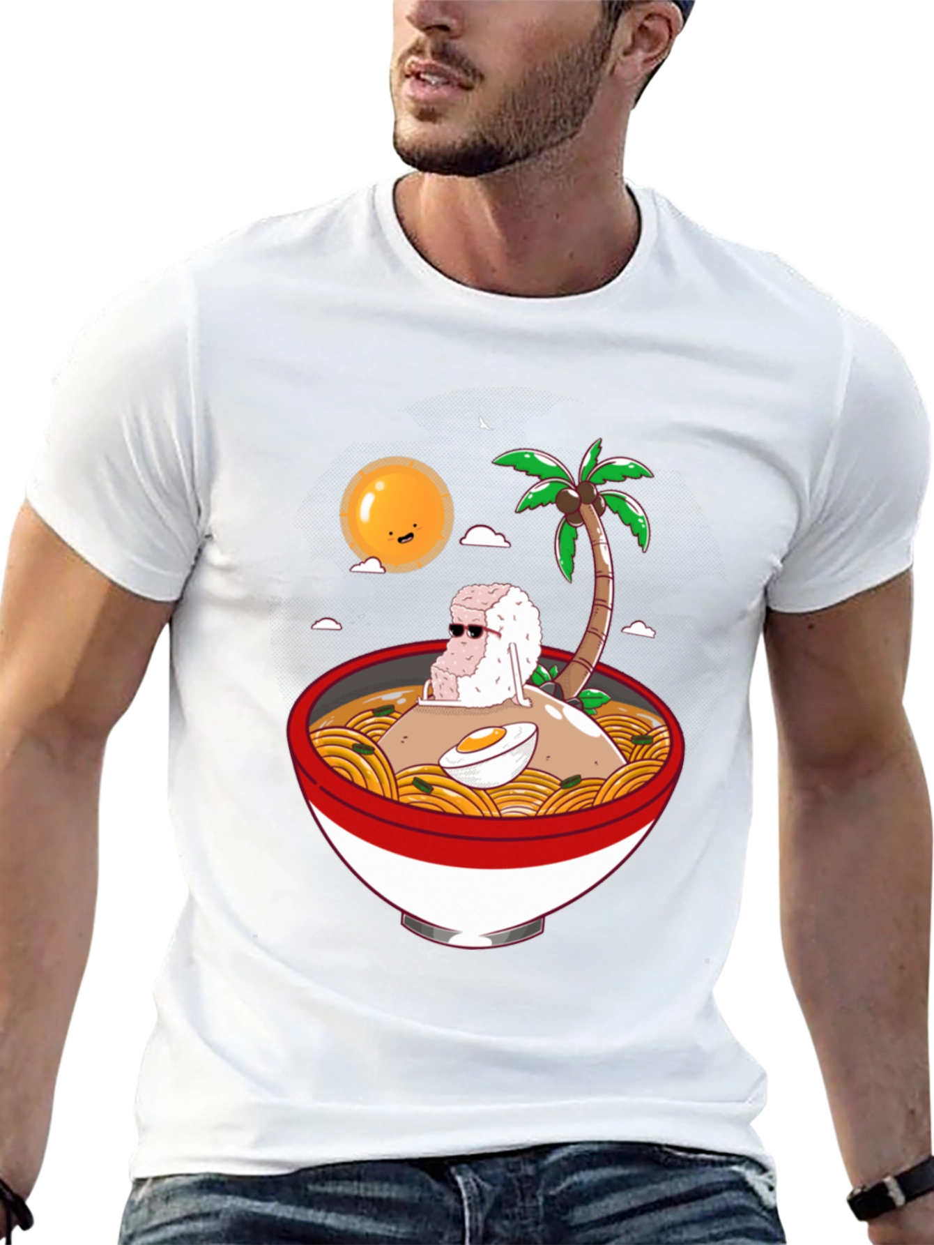 Ramen Island Graphic T-Shirt