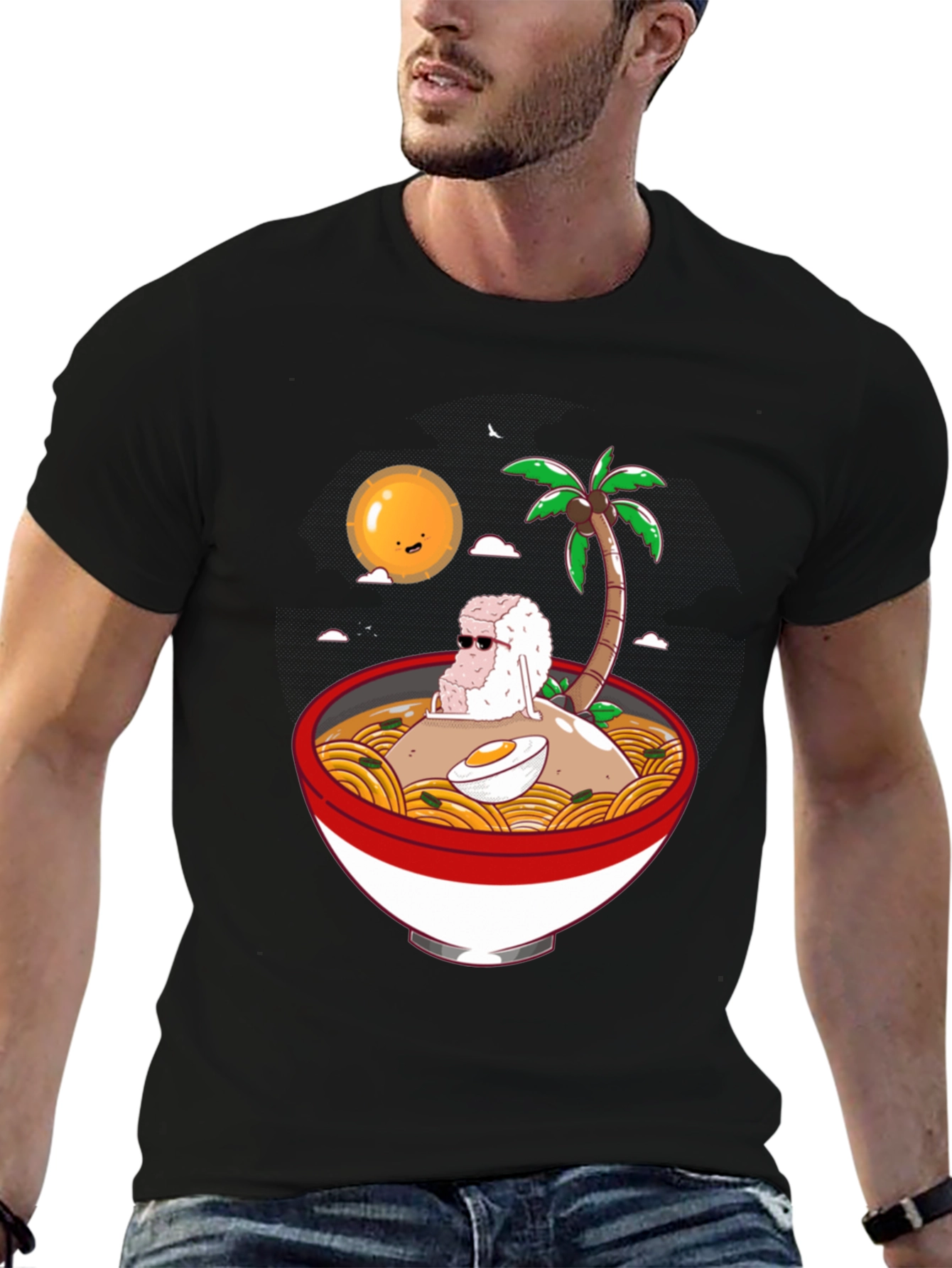 Ramen Island Graphic T-Shirt
