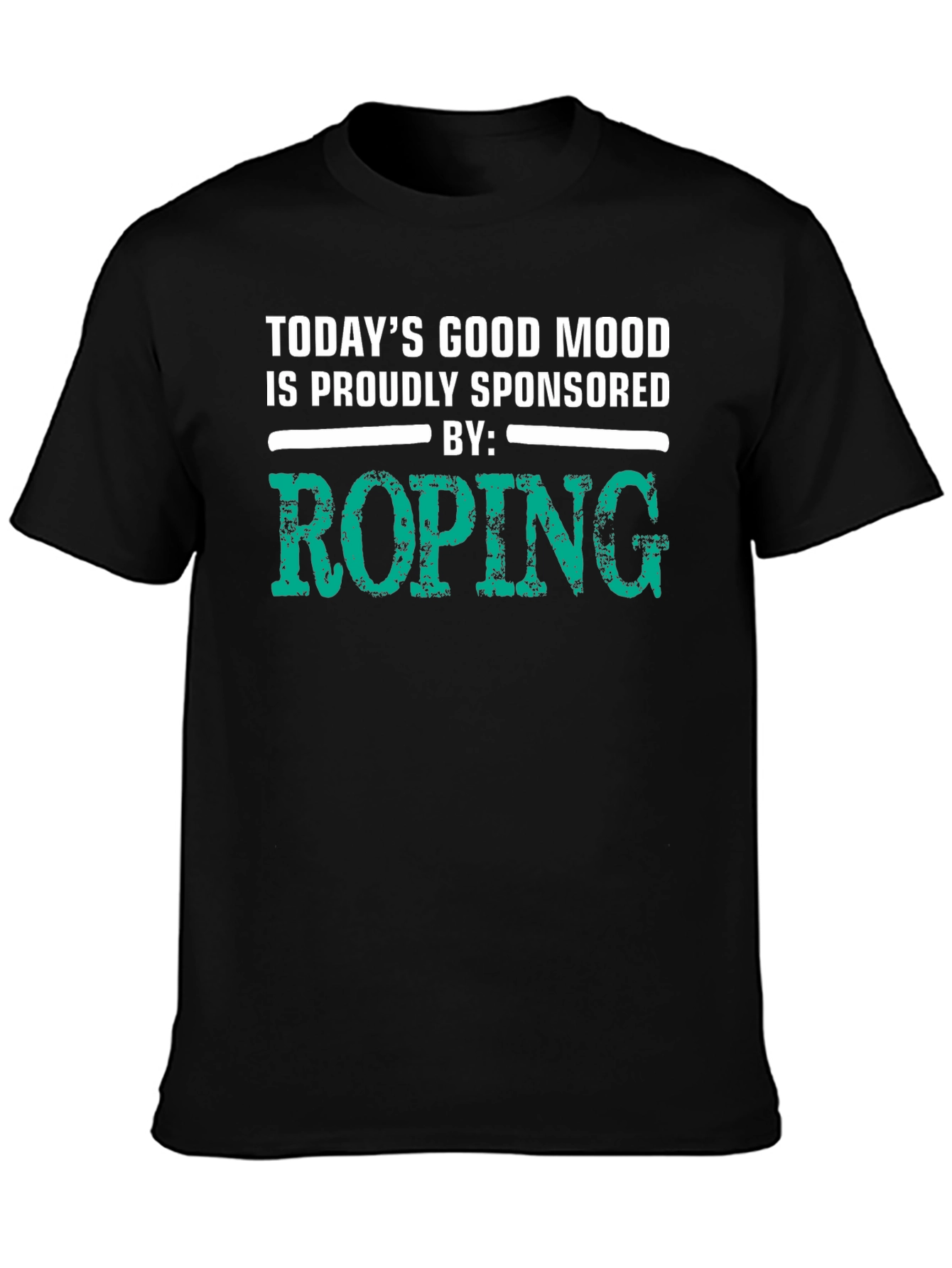 Roping Sponsored T-Shirt: Good Mood Tee
