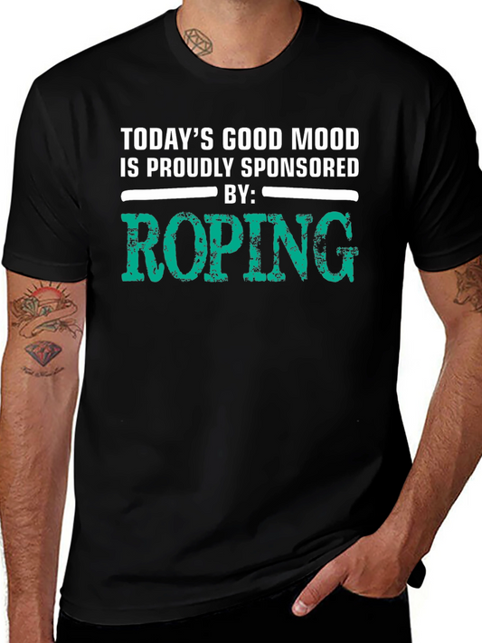 Roping Sponsored T-Shirt: Good Mood Tee