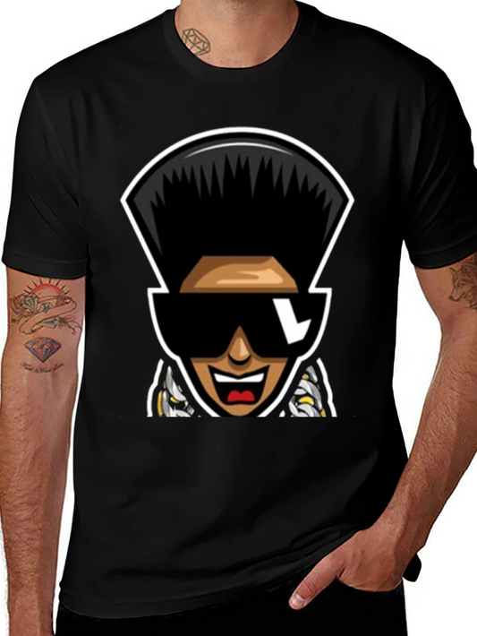 Funky Fresh Black Graphic Tee