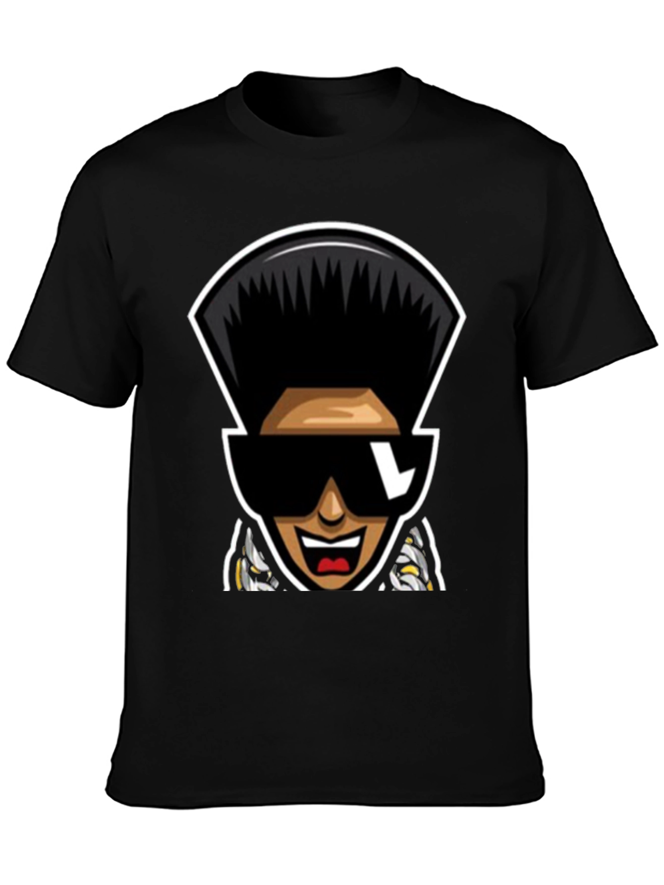 Funky Fresh Black Graphic Tee