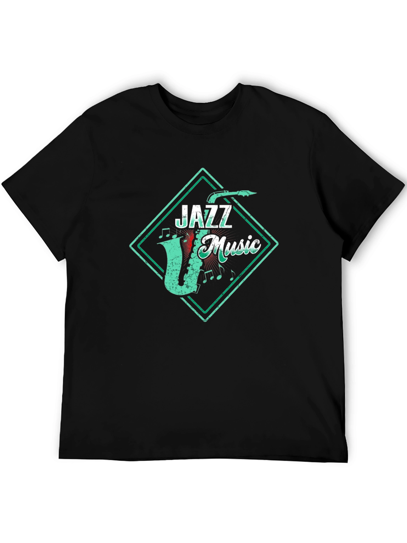 Retro Jazz Music Graphic Tee