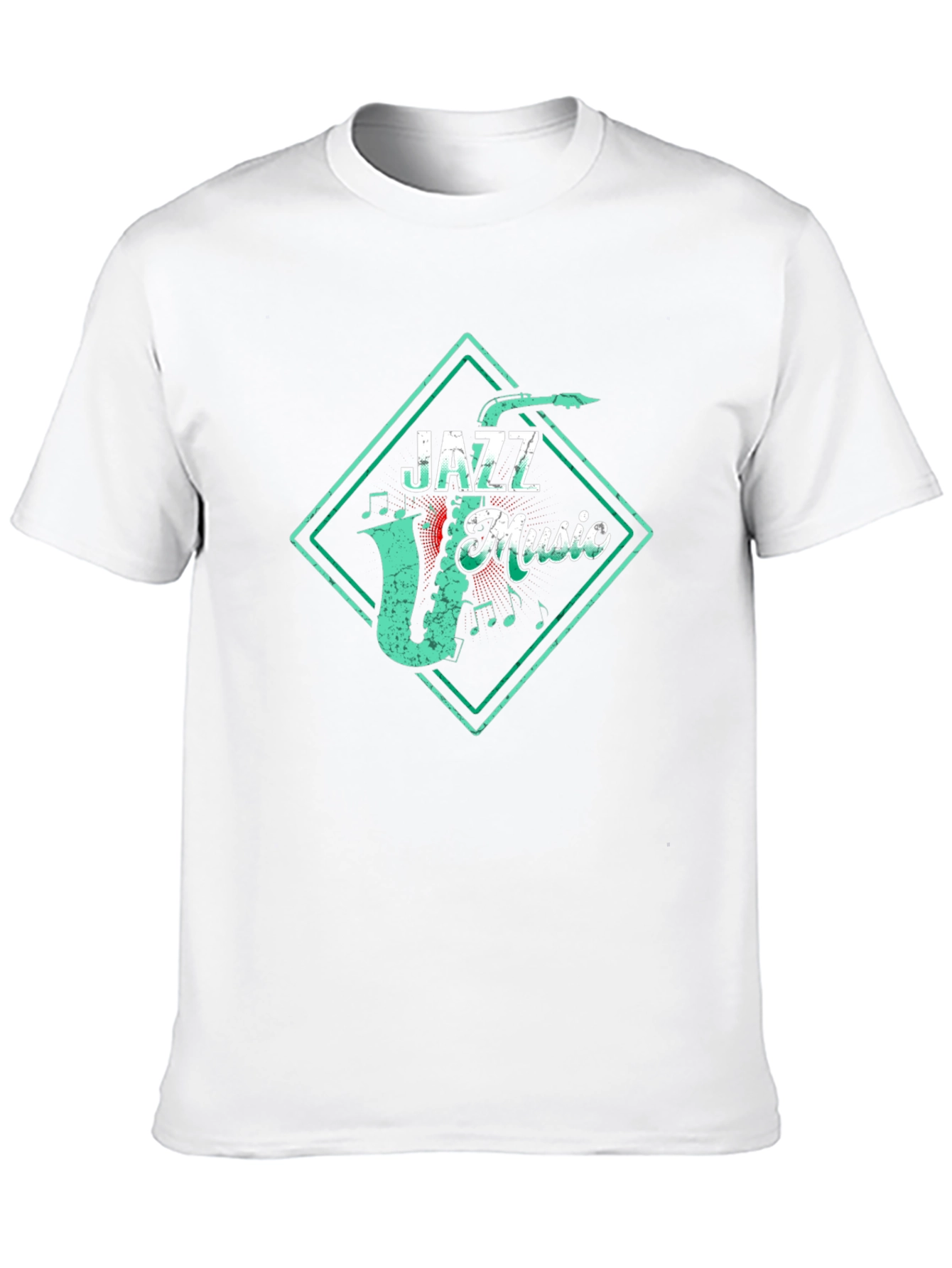 Retro Jazz Music Graphic Tee