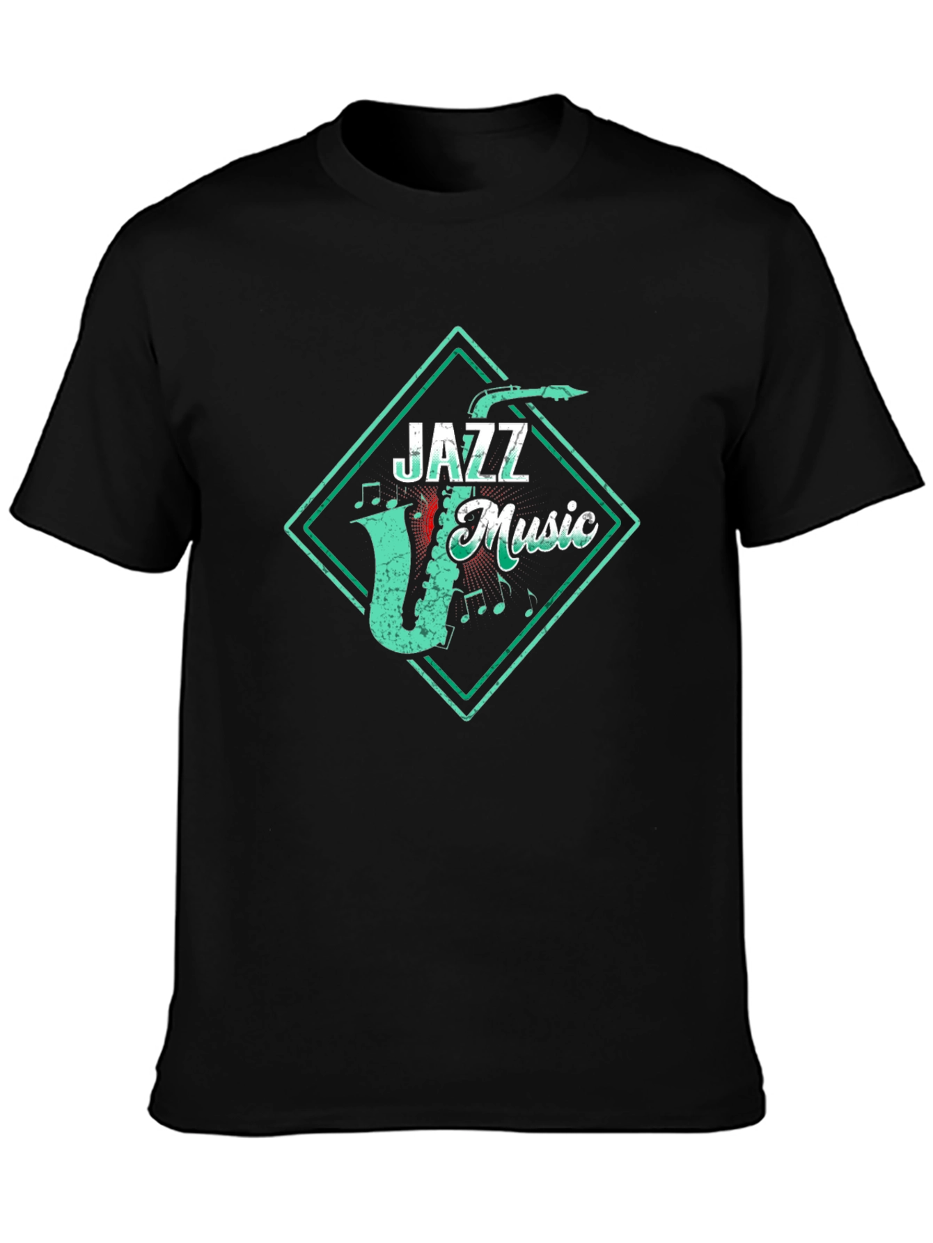 Retro Jazz Music Graphic Tee