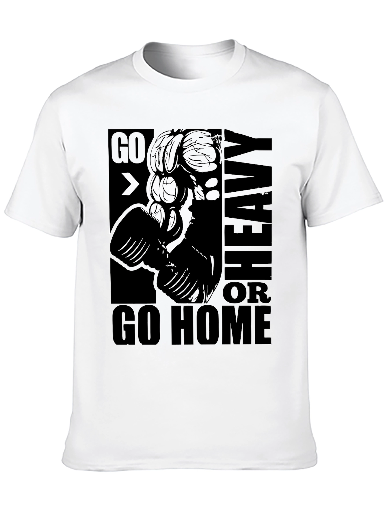 Go Heavy or Go Home Graphic Tee