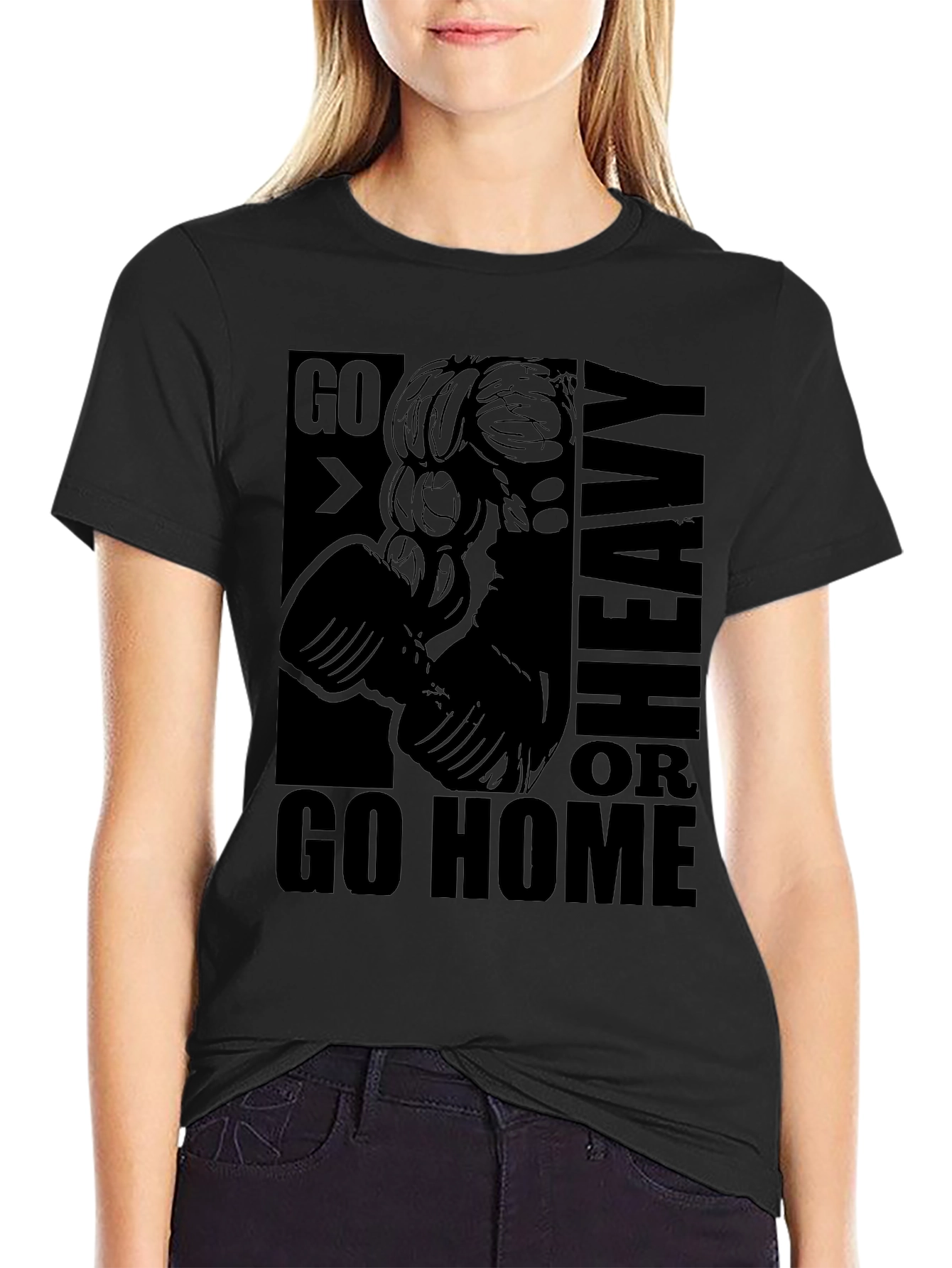 Go Heavy or Go Home Graphic Tee