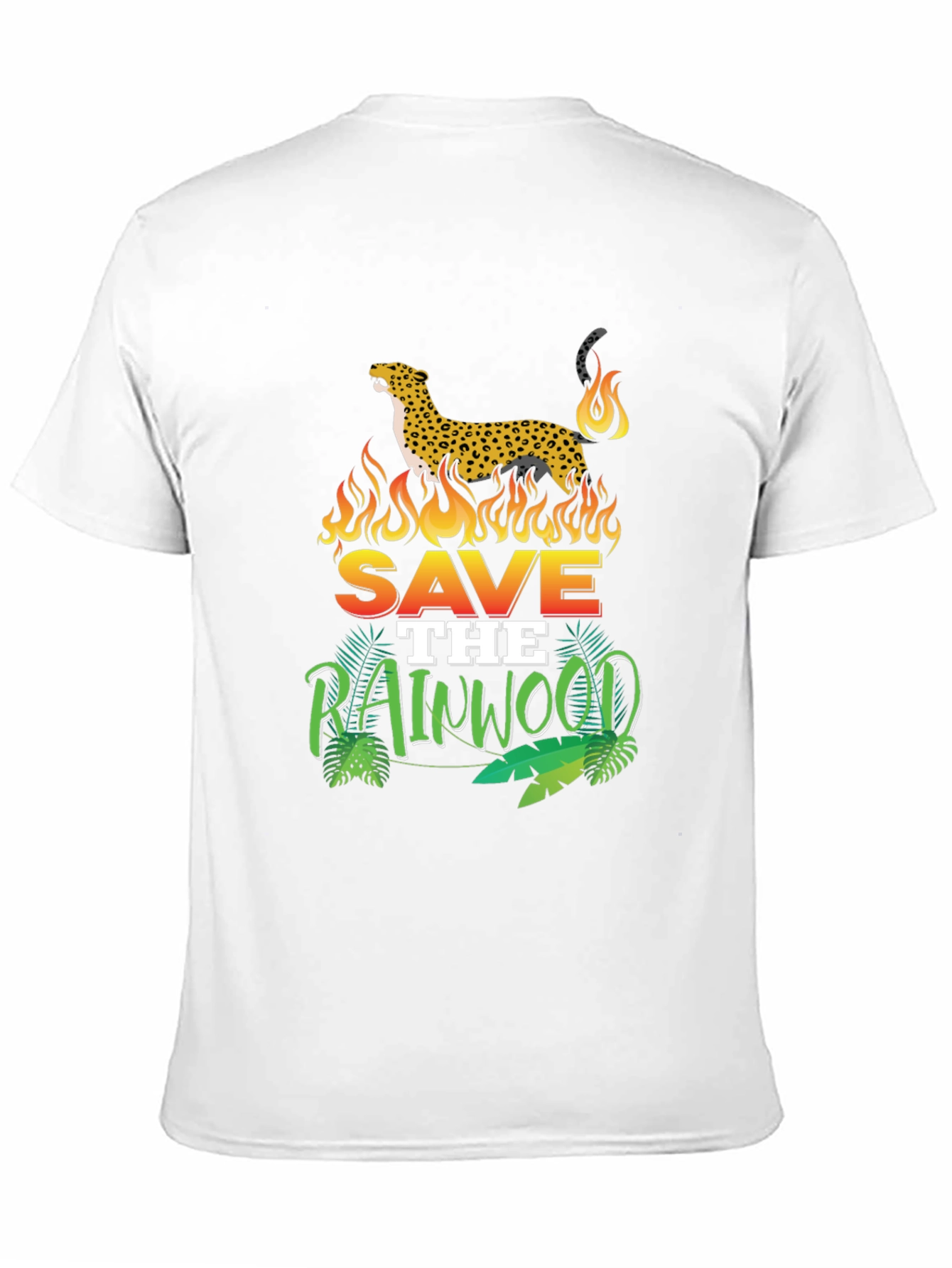 Save the Rainwood Leopard Tee