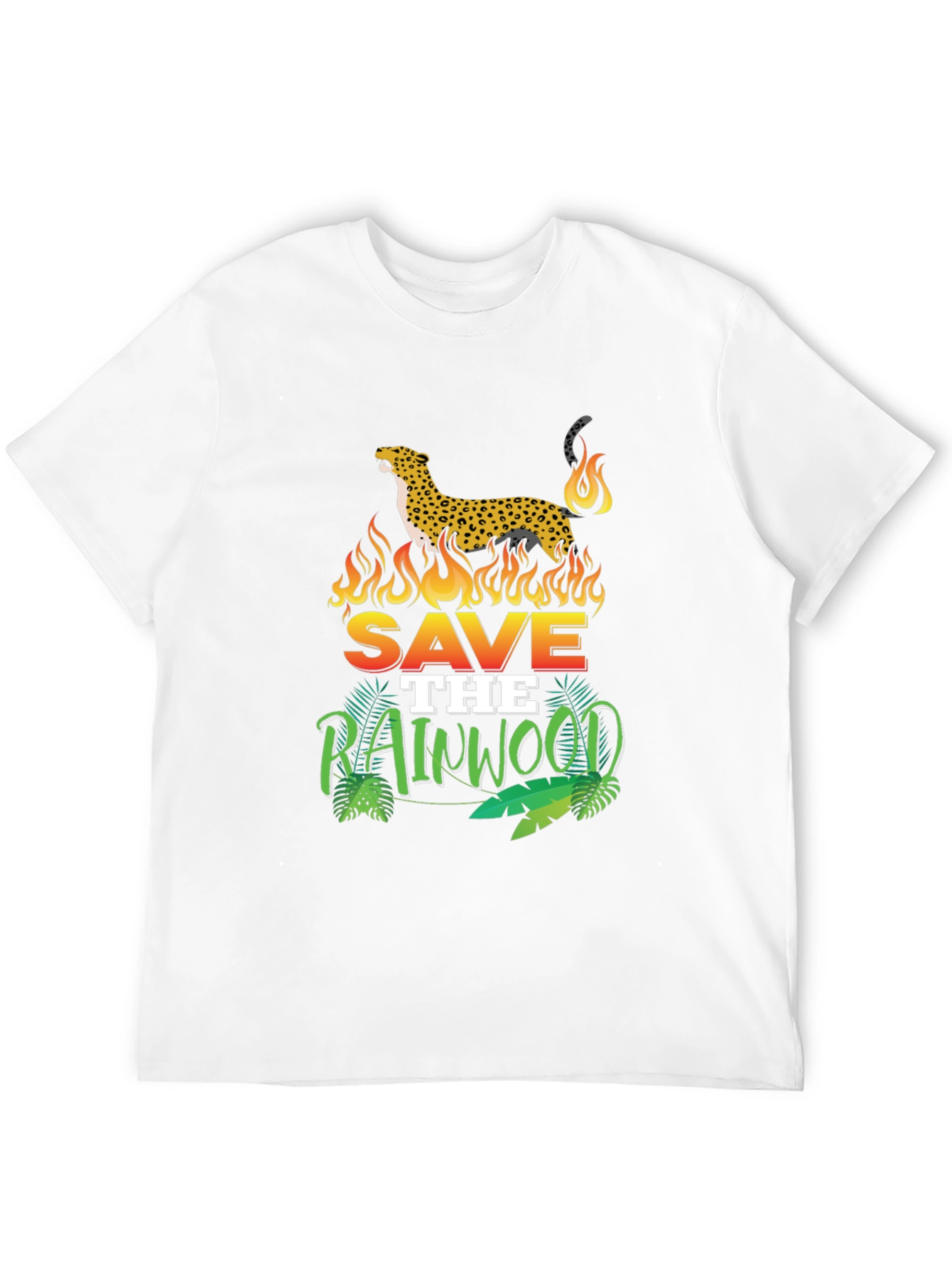 Save the Rainwood Leopard Tee