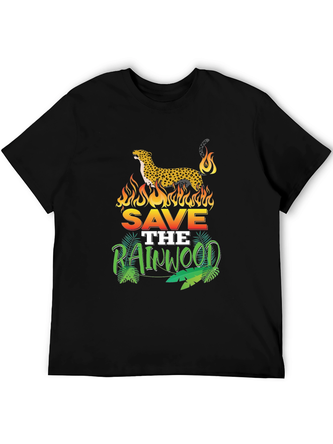 Save the Rainwood Leopard Tee