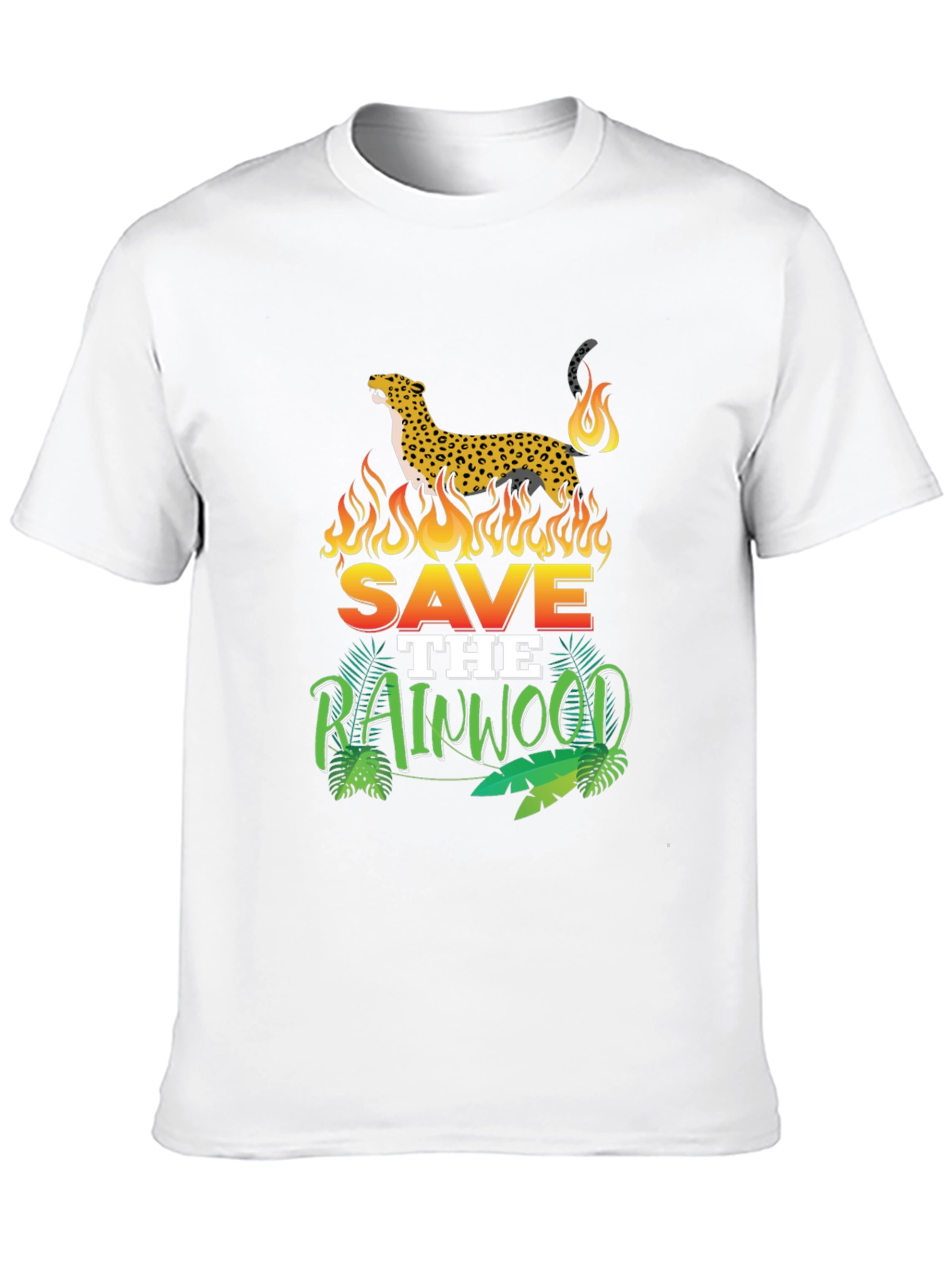 Save the Rainwood Leopard Tee