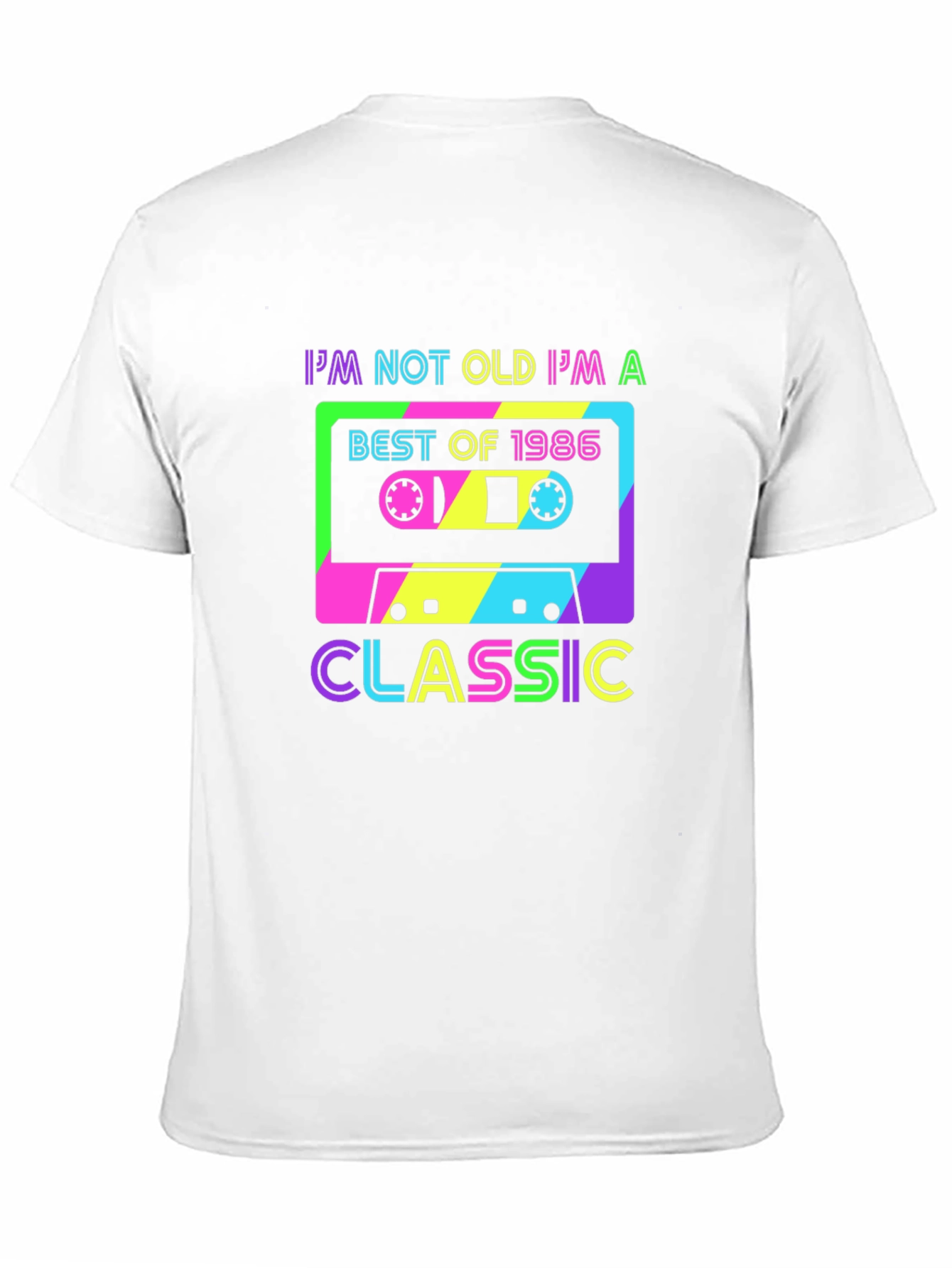 Best of 1986 Classic Cassette Graphic T-Shirt