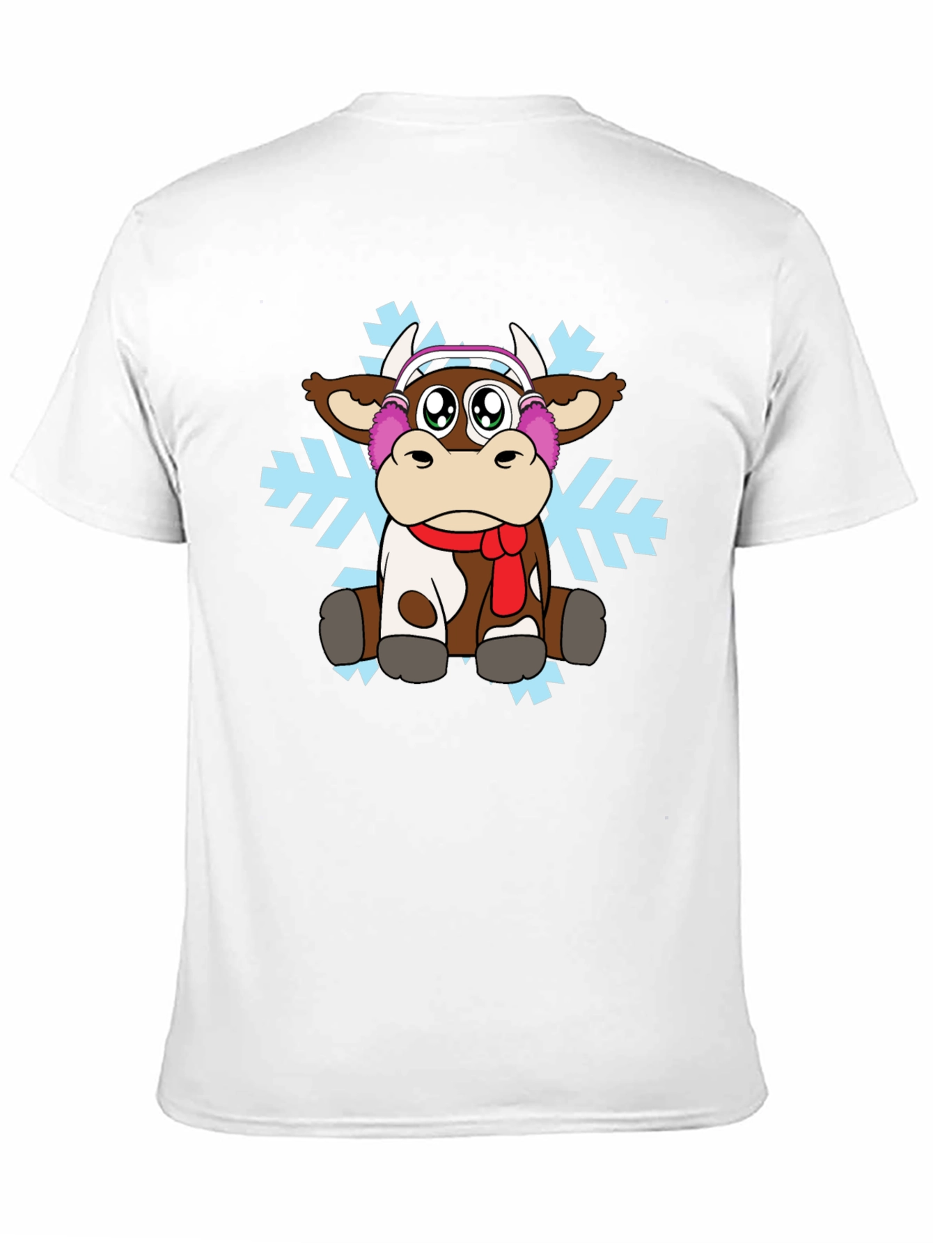 Winter Cow Graphic Tee
