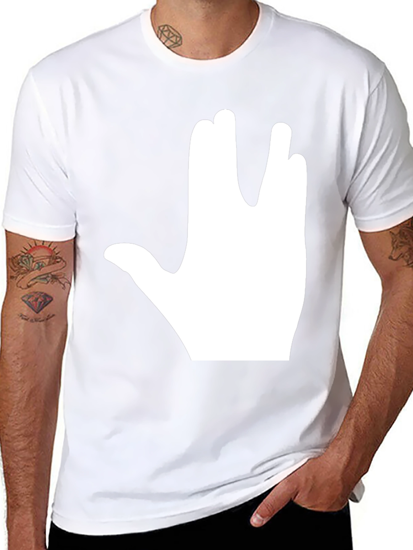 Live Long and Prosper T-Shirt - Black