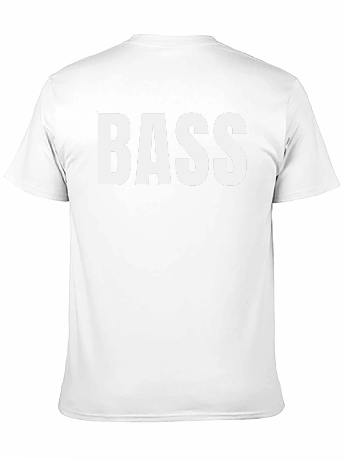BASS Graphic Tee - Classic Black Cotton T-Shirt
