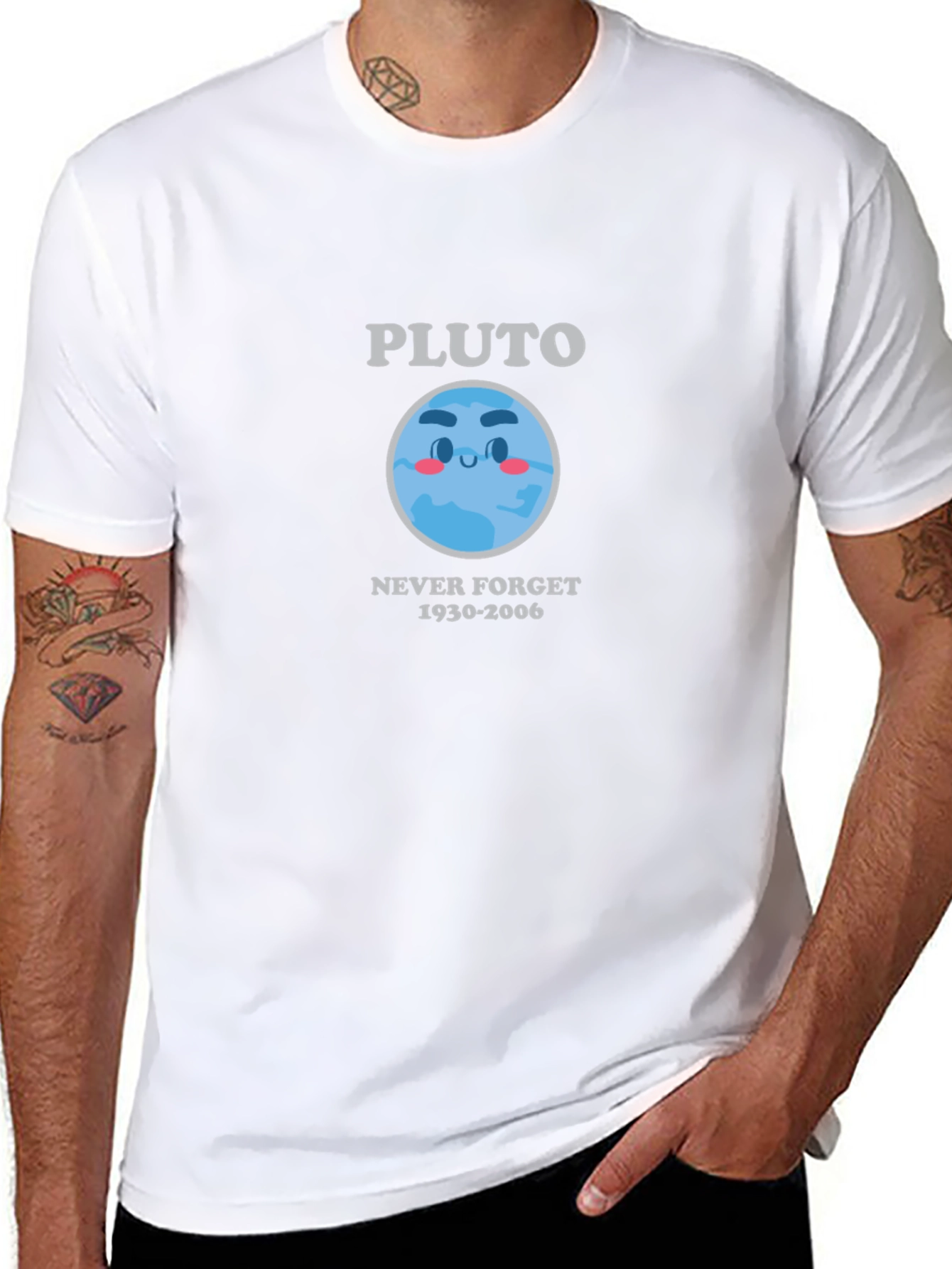 Remember Pluto T-Shirt - Never Forget 1930-2006