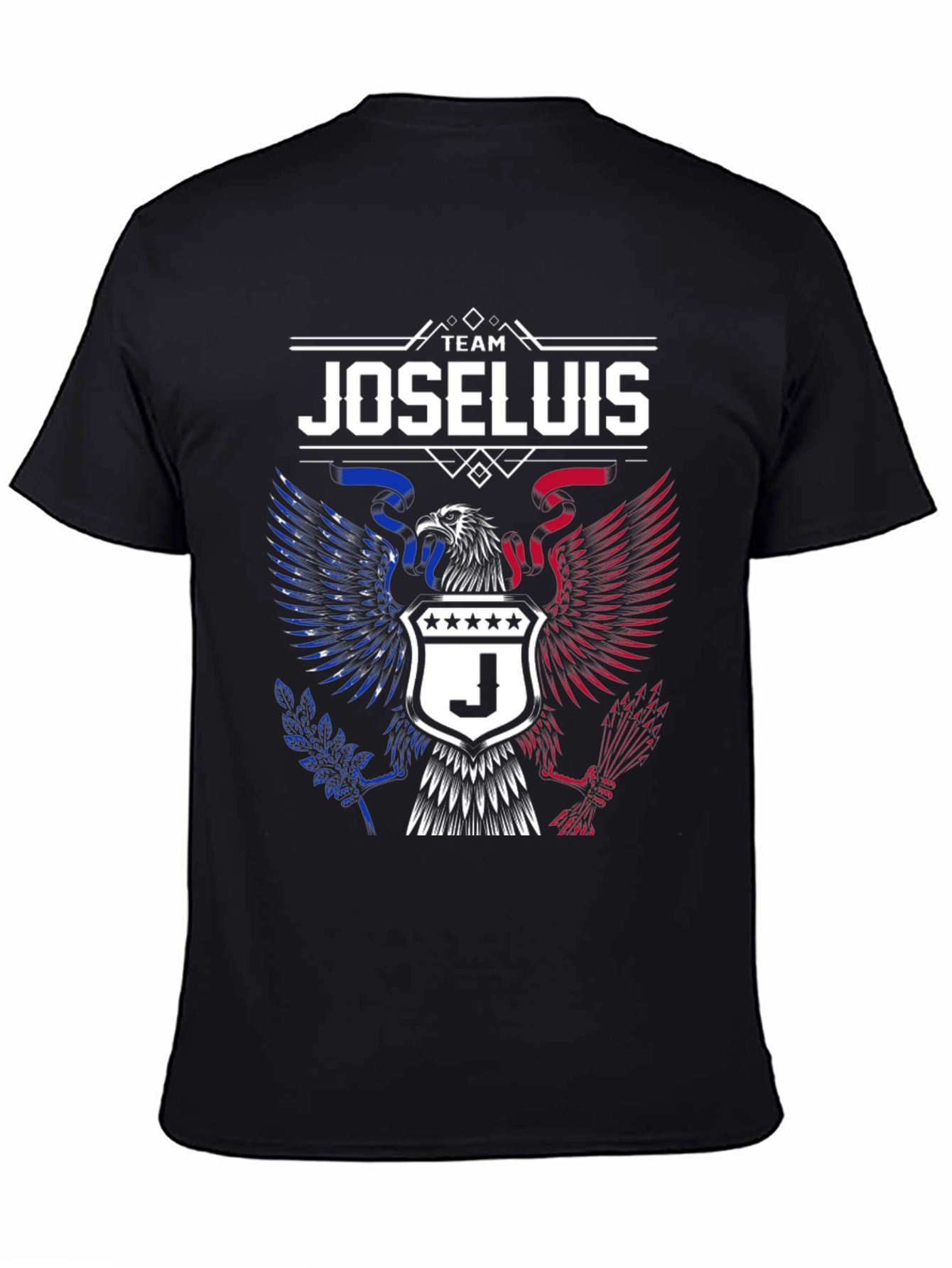 Team Joseluis Eagle Crest Graphic T-Shirt