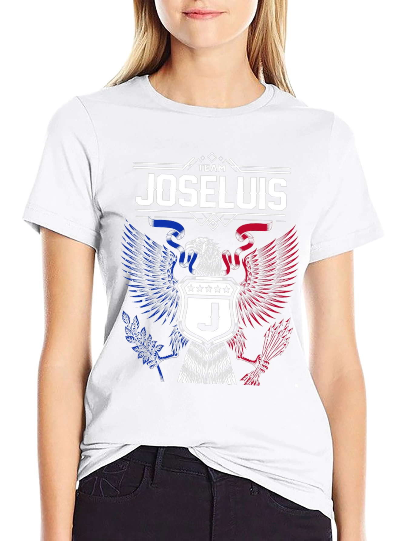 Team Joseluis Eagle Crest Graphic T-Shirt