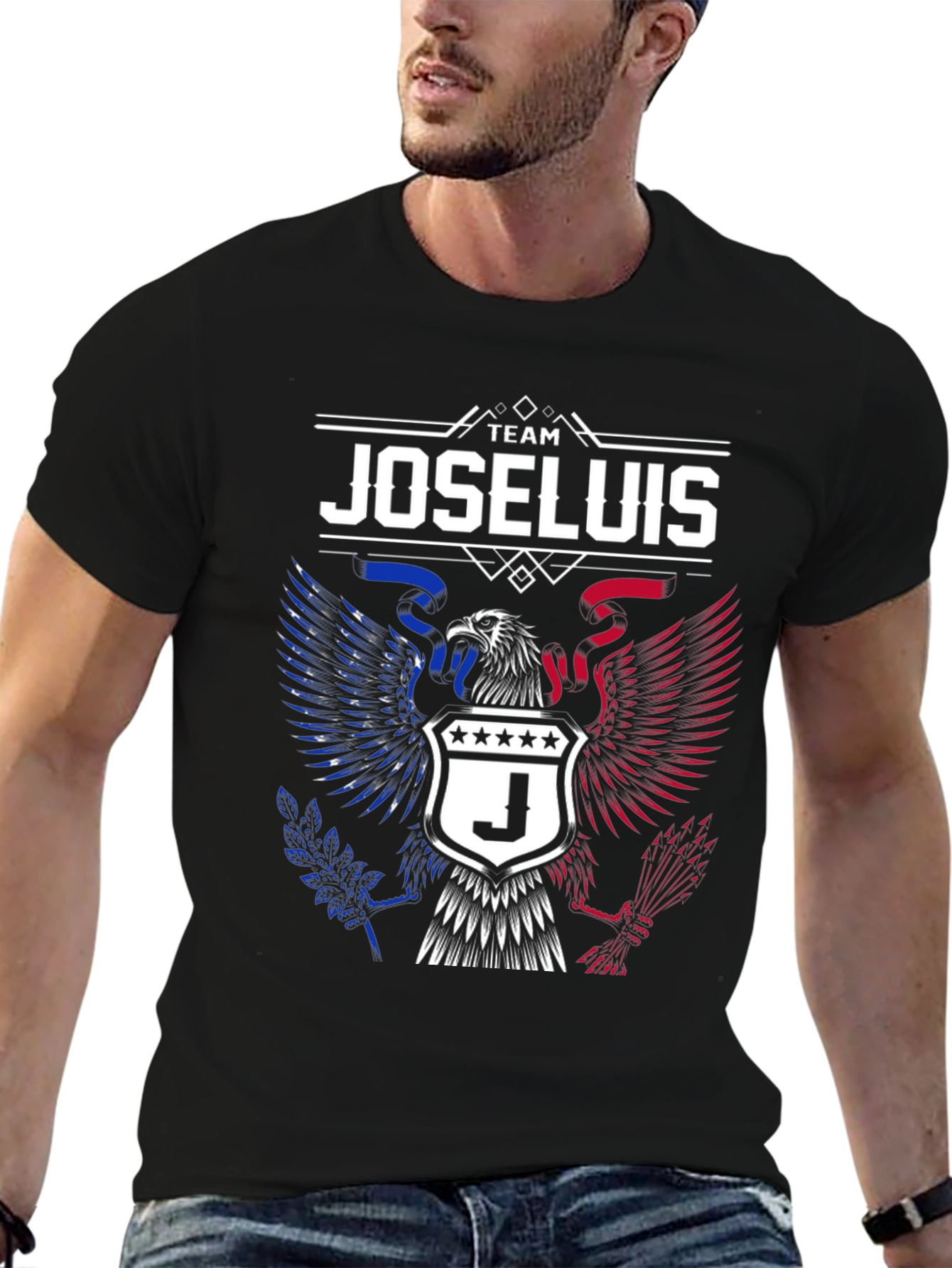 Team Joseluis Eagle Crest Graphic T-Shirt