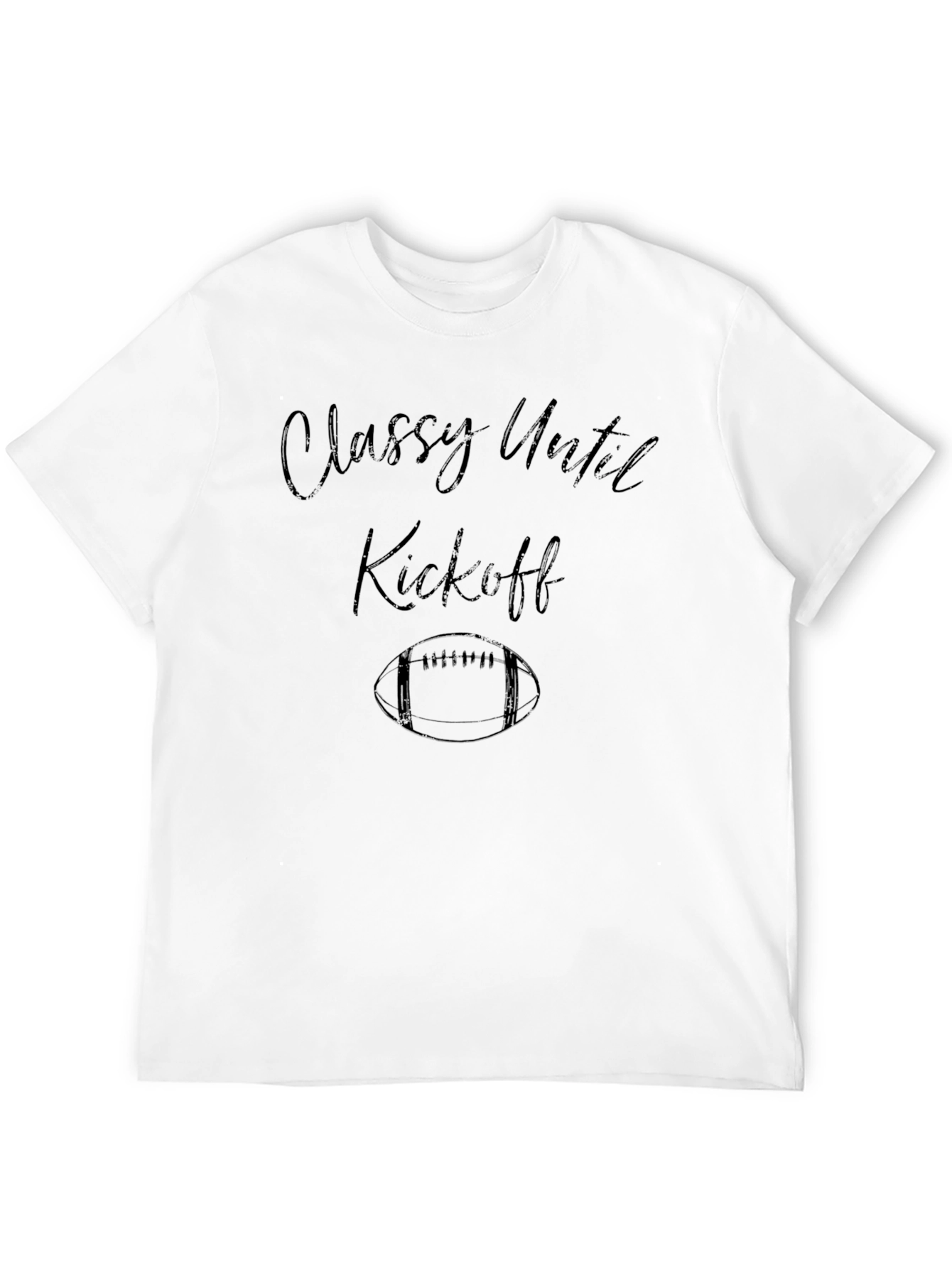 Classy Until Kickoff Graphic Tee
