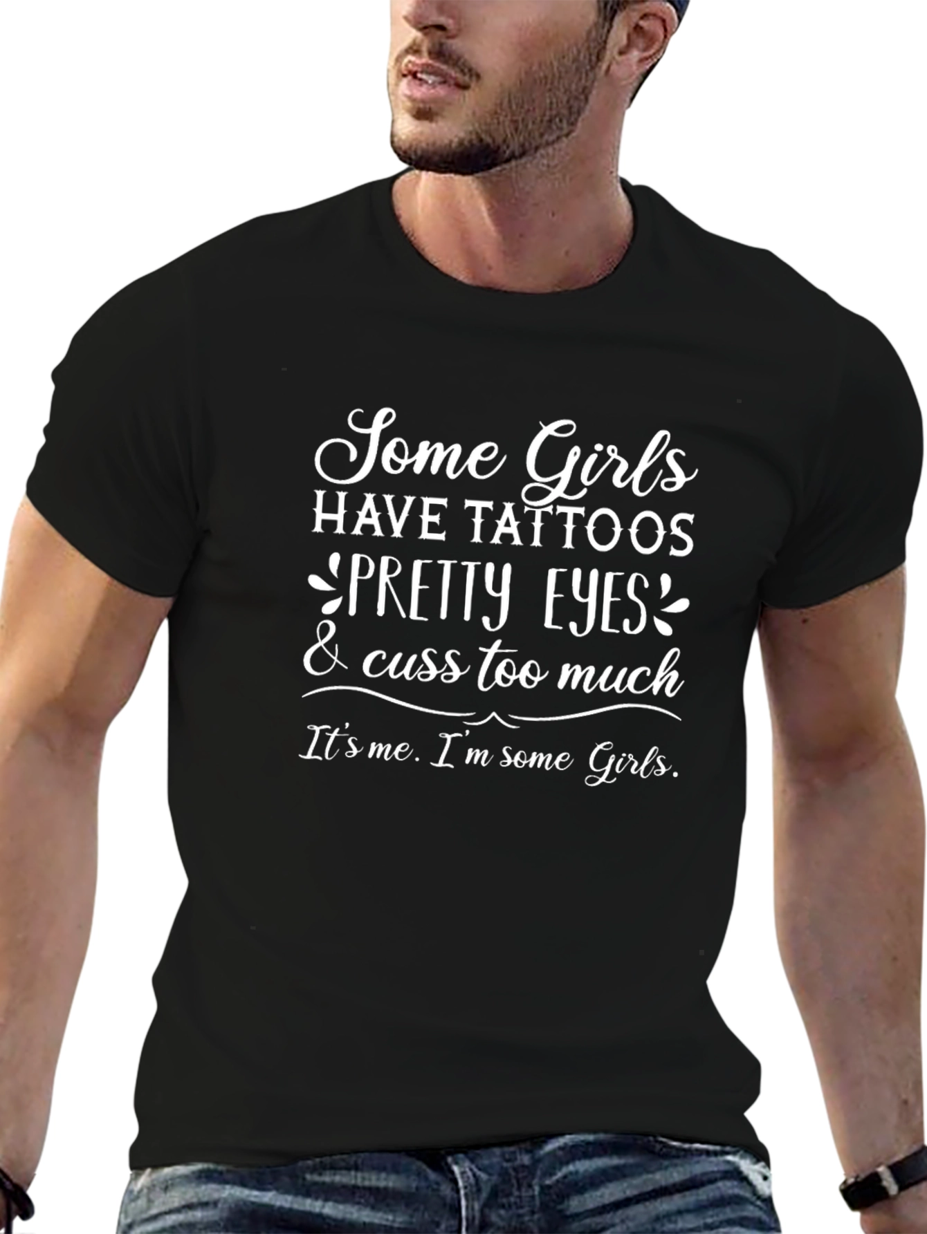 Tattooed Girl Graphic Tee - Edgy & Fun!