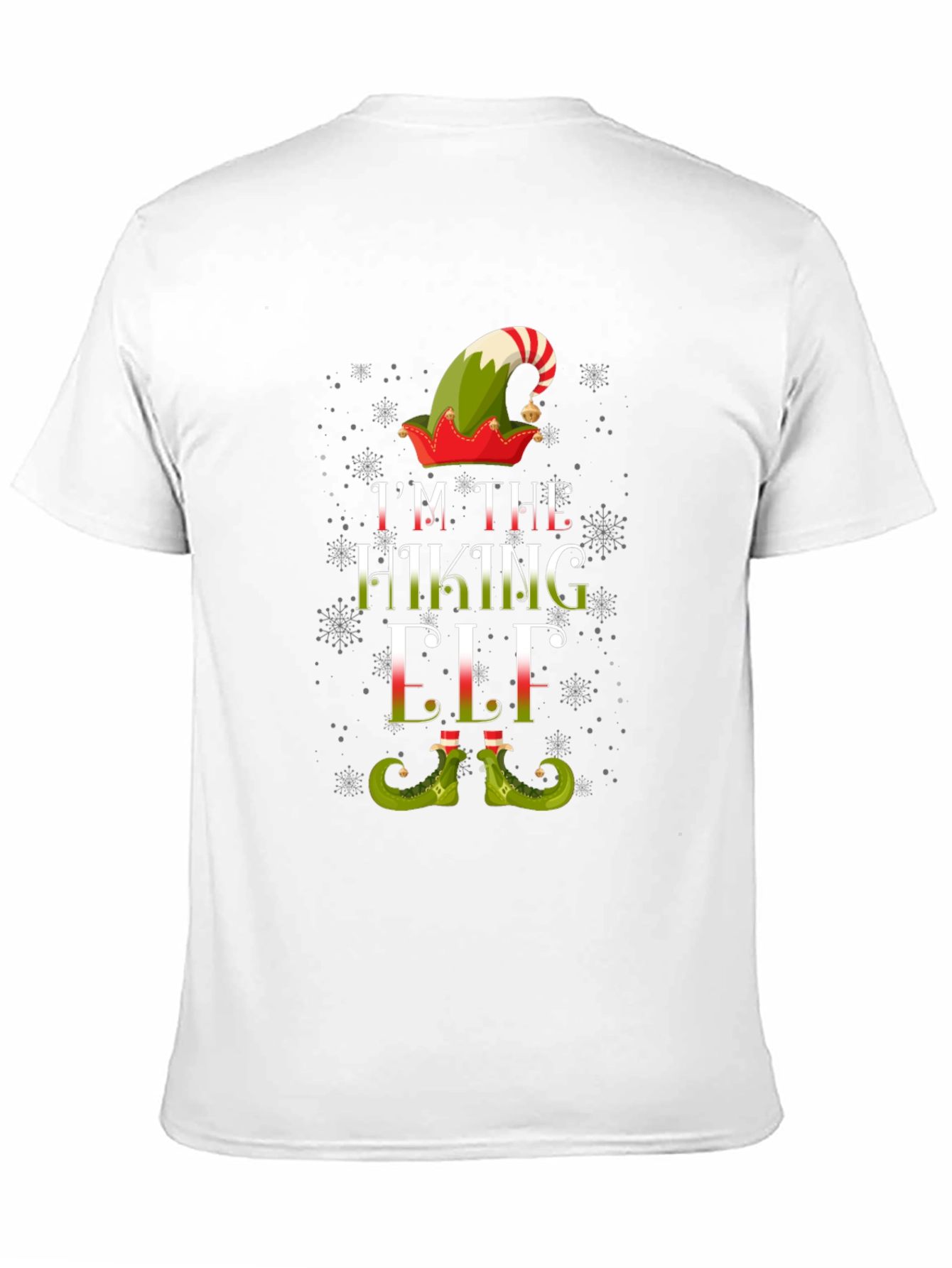 Im The Hiking Elf Christmas T-Shirt