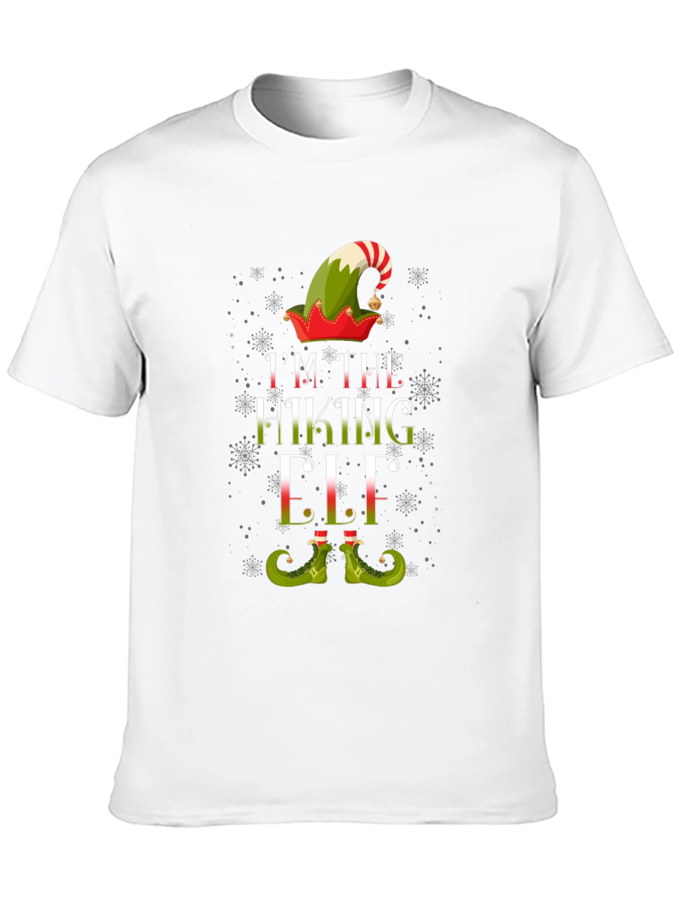 Im The Hiking Elf Christmas T-Shirt