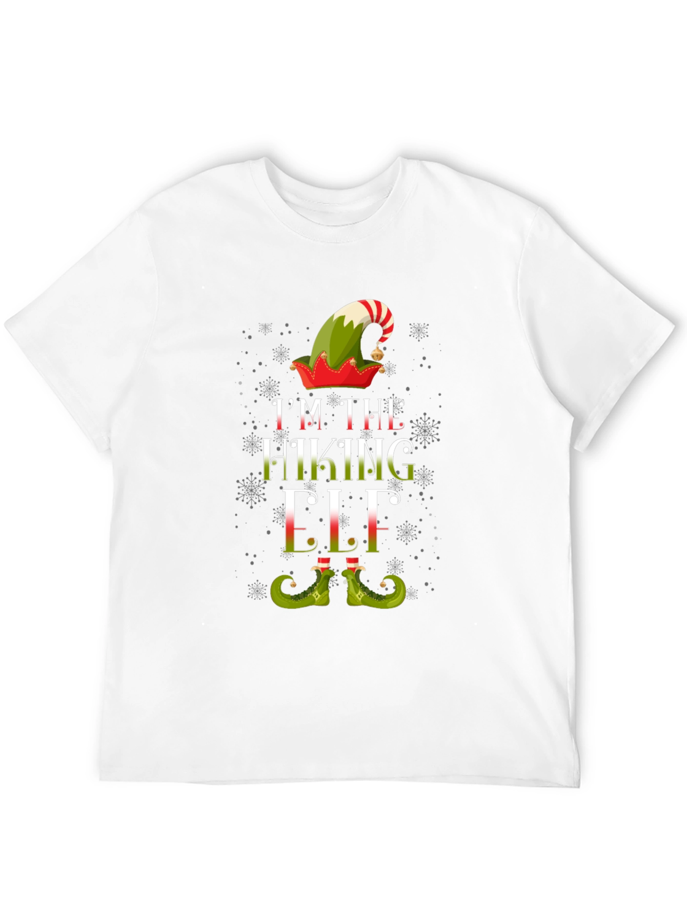 Im The Hiking Elf Christmas T-Shirt