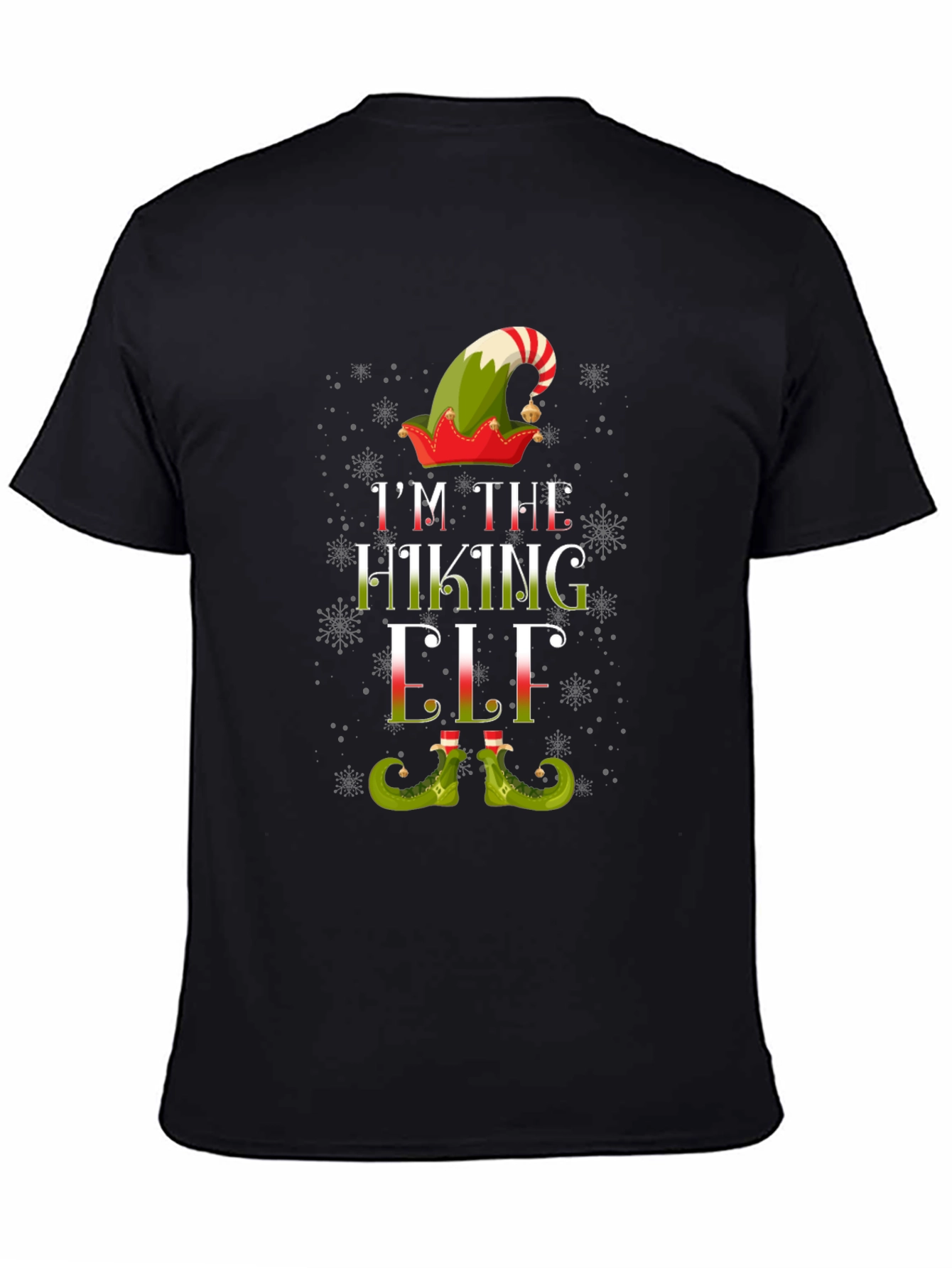 Im The Hiking Elf Christmas T-Shirt