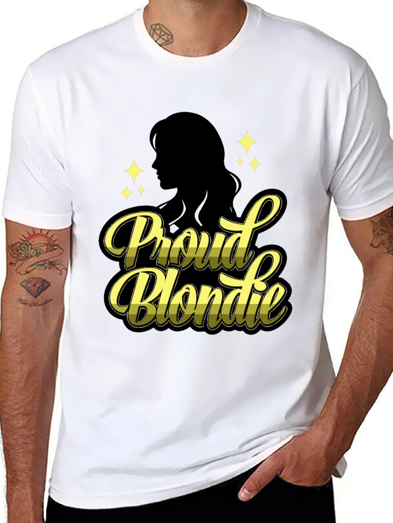 Proud Blondie Graphic T-Shirt