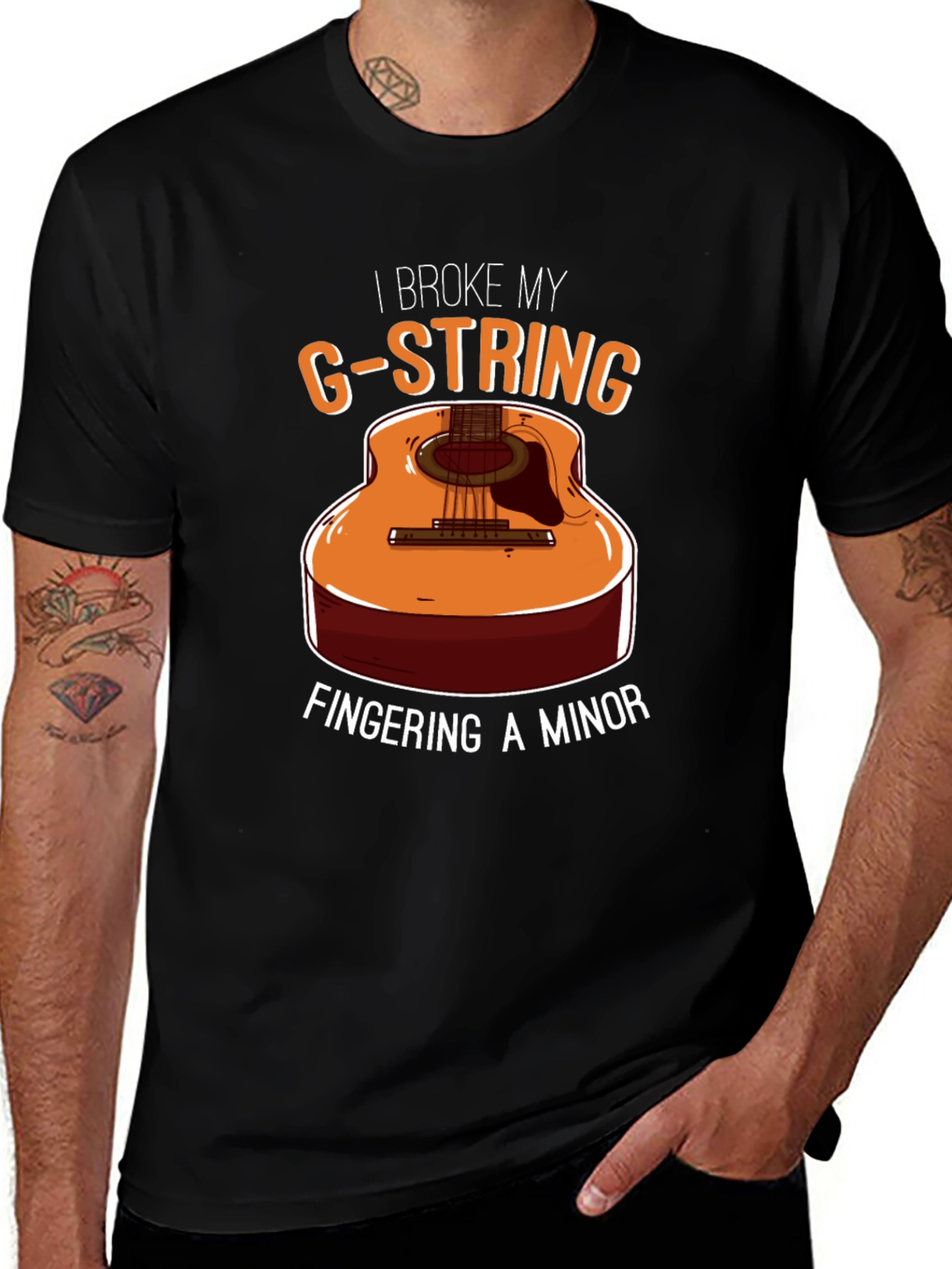 Broke My G-String Guitar Player T-Shirt