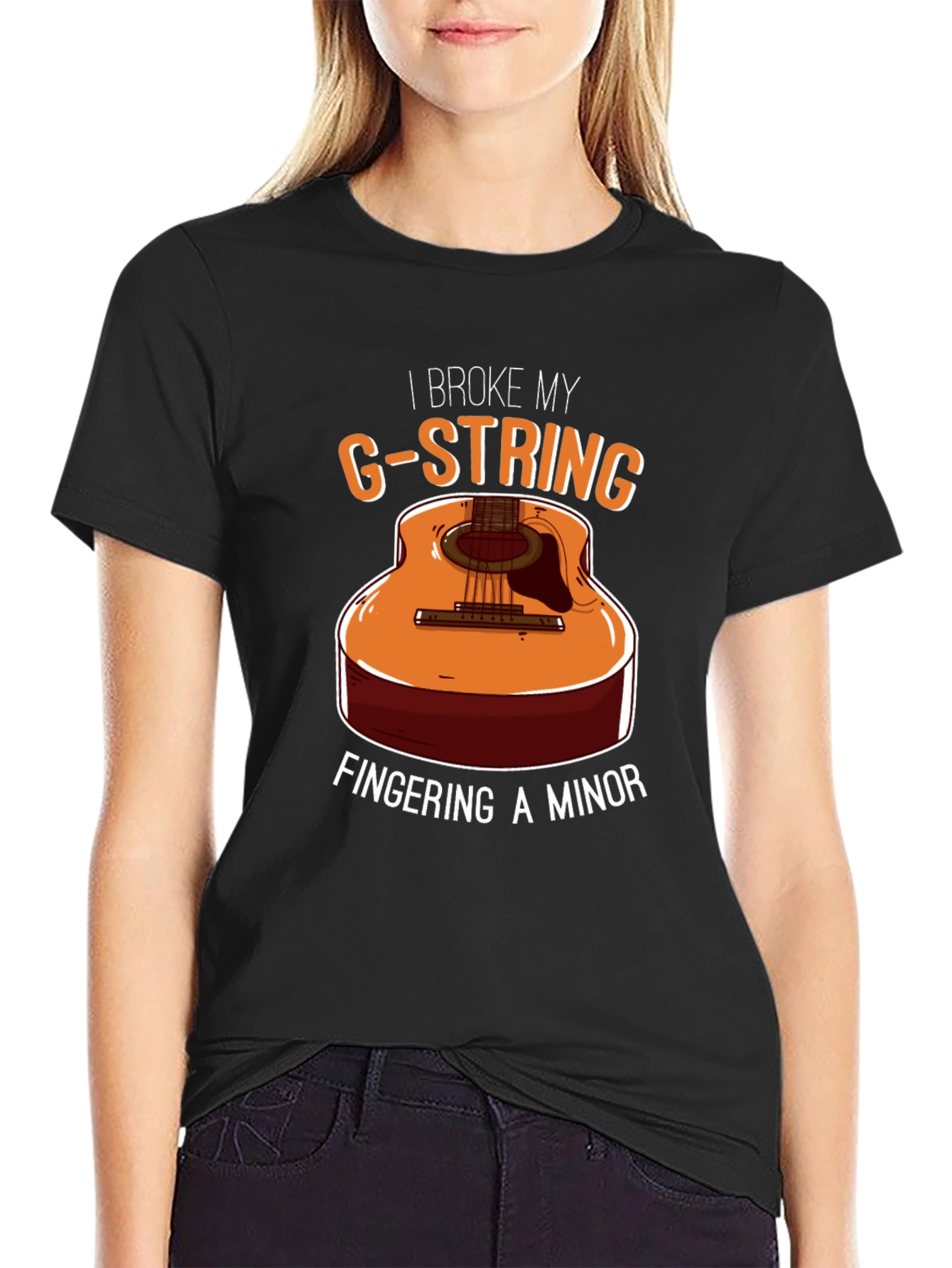 Broke My G-String Guitar Player T-Shirt