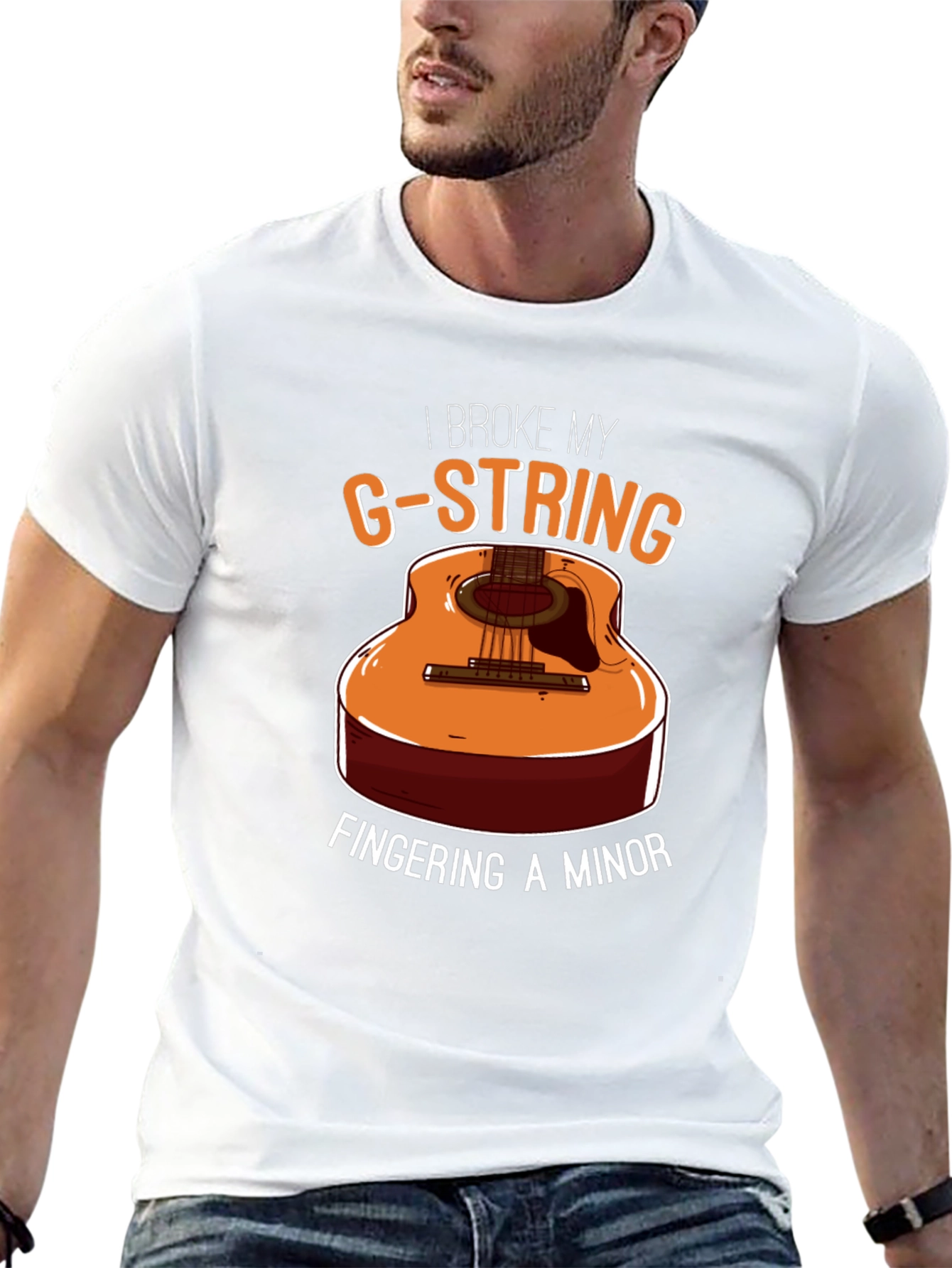 Broke My G-String Guitar Player T-Shirt