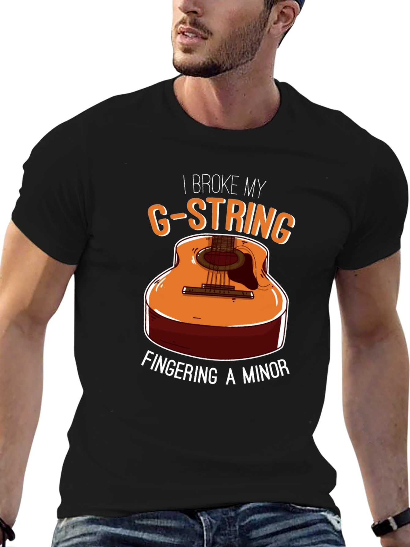 Broke My G-String Guitar Player T-Shirt