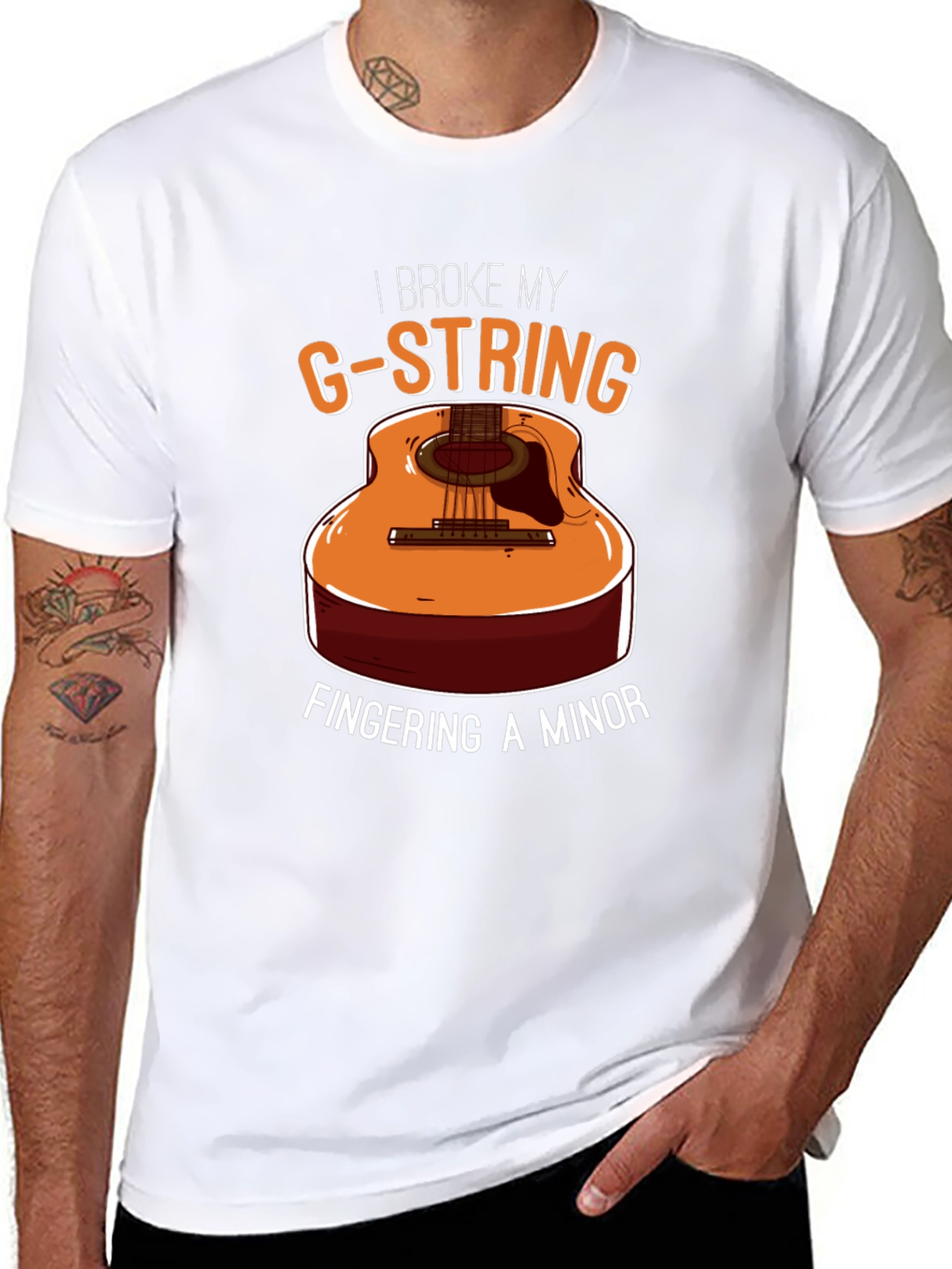 Broke My G-String Guitar Player T-Shirt