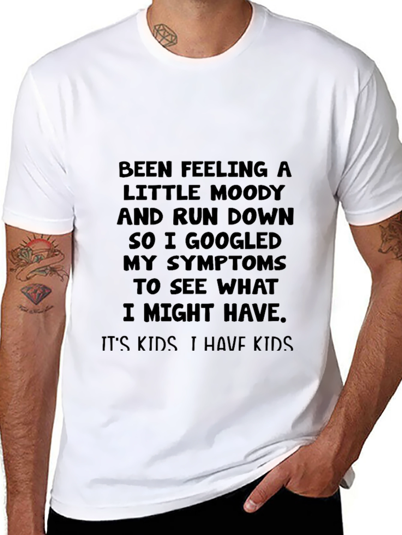 Moody Run Down Kids T-Shirt