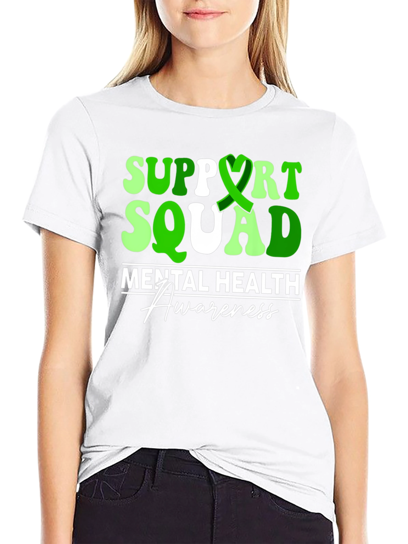 Mental Health Awareness Support Squad T-Shirt