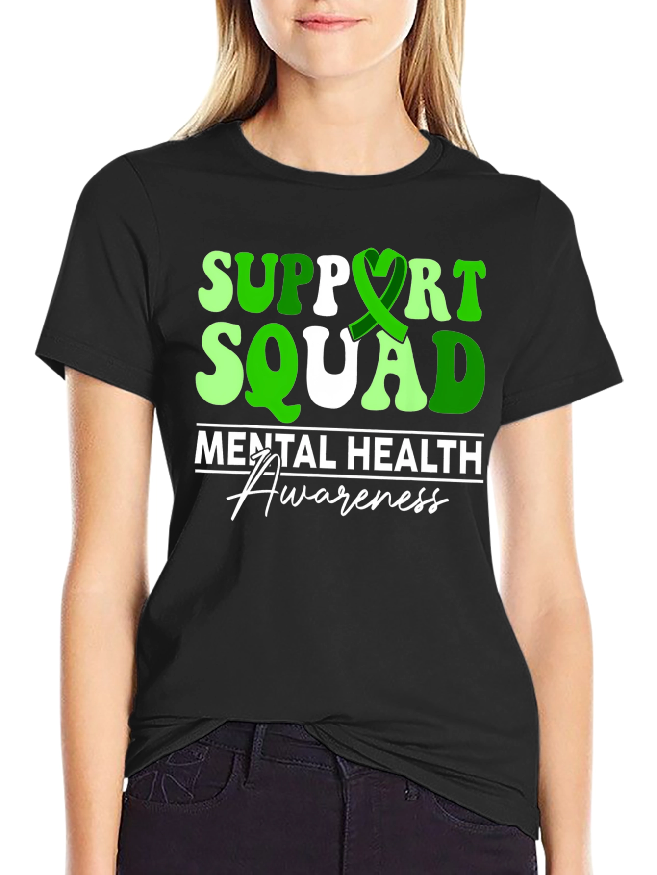 Mental Health Awareness Support Squad T-Shirt