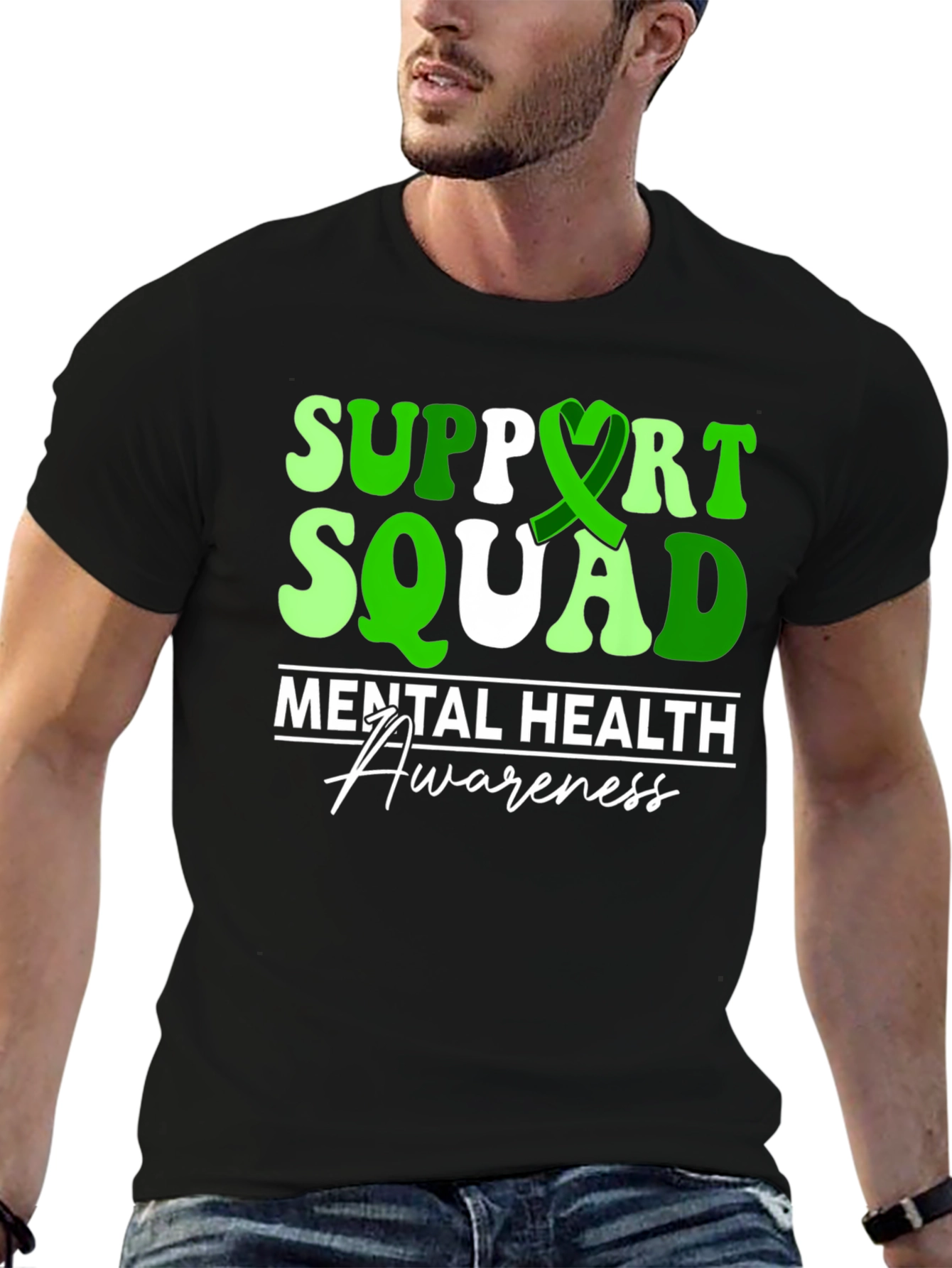 Mental Health Awareness Support Squad T-Shirt