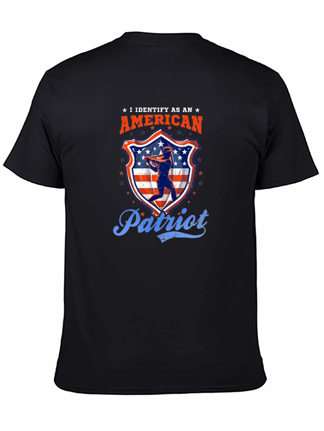 American Patriot Baseball T-Shirt