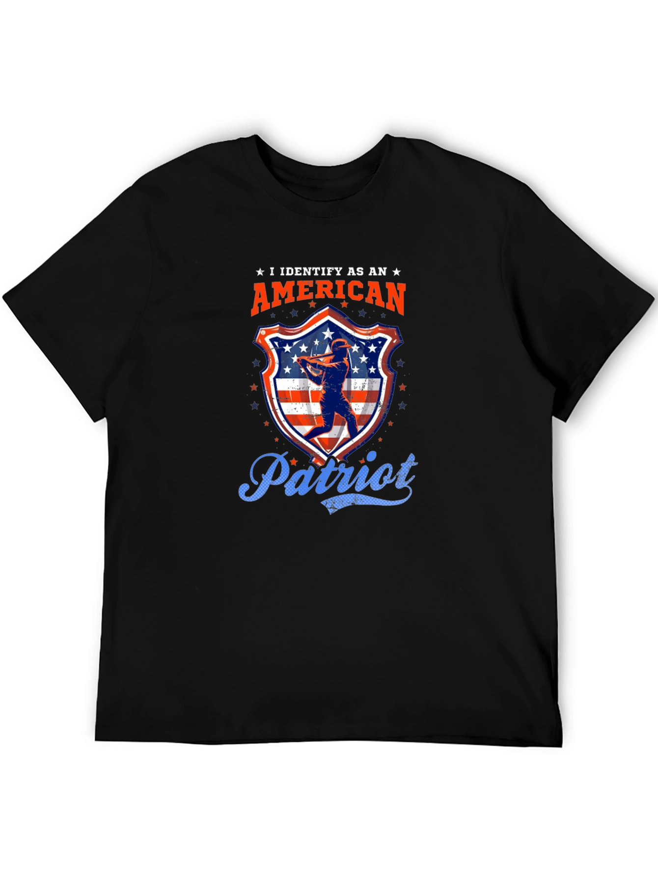 American Patriot Baseball T-Shirt