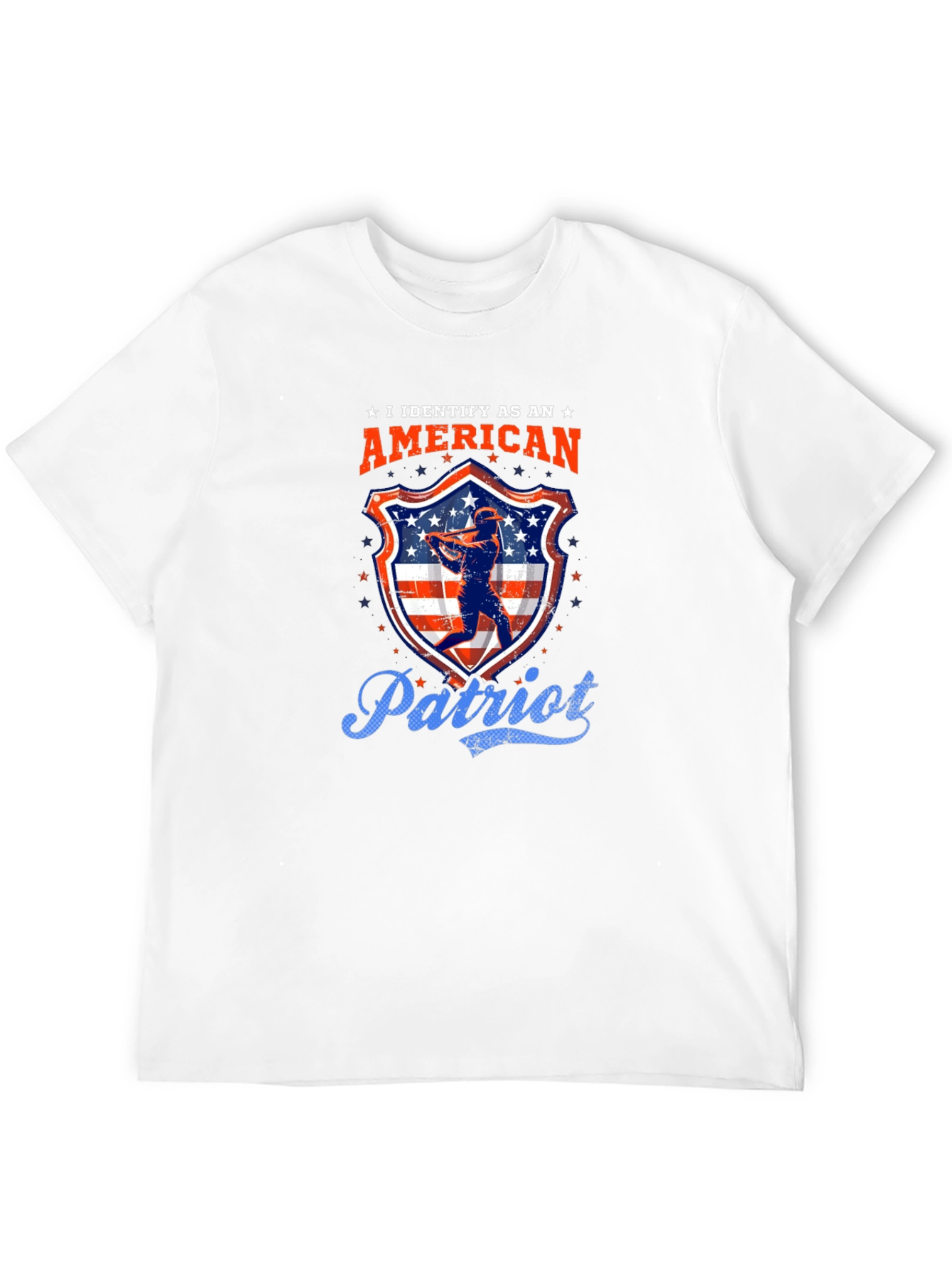 American Patriot Baseball T-Shirt