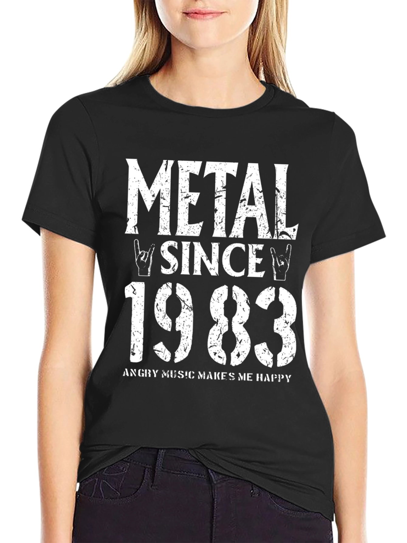 Metal Since 1983 Graphic T-Shirt