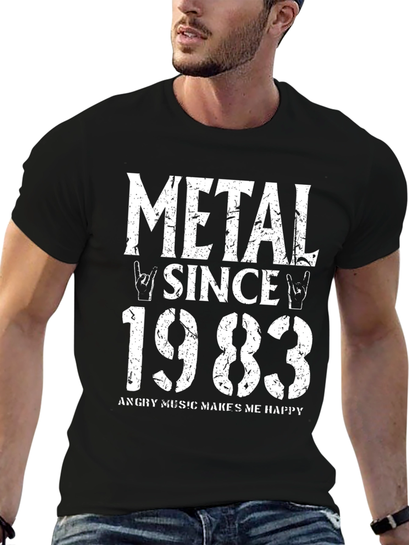 Metal Since 1983 Graphic T-Shirt