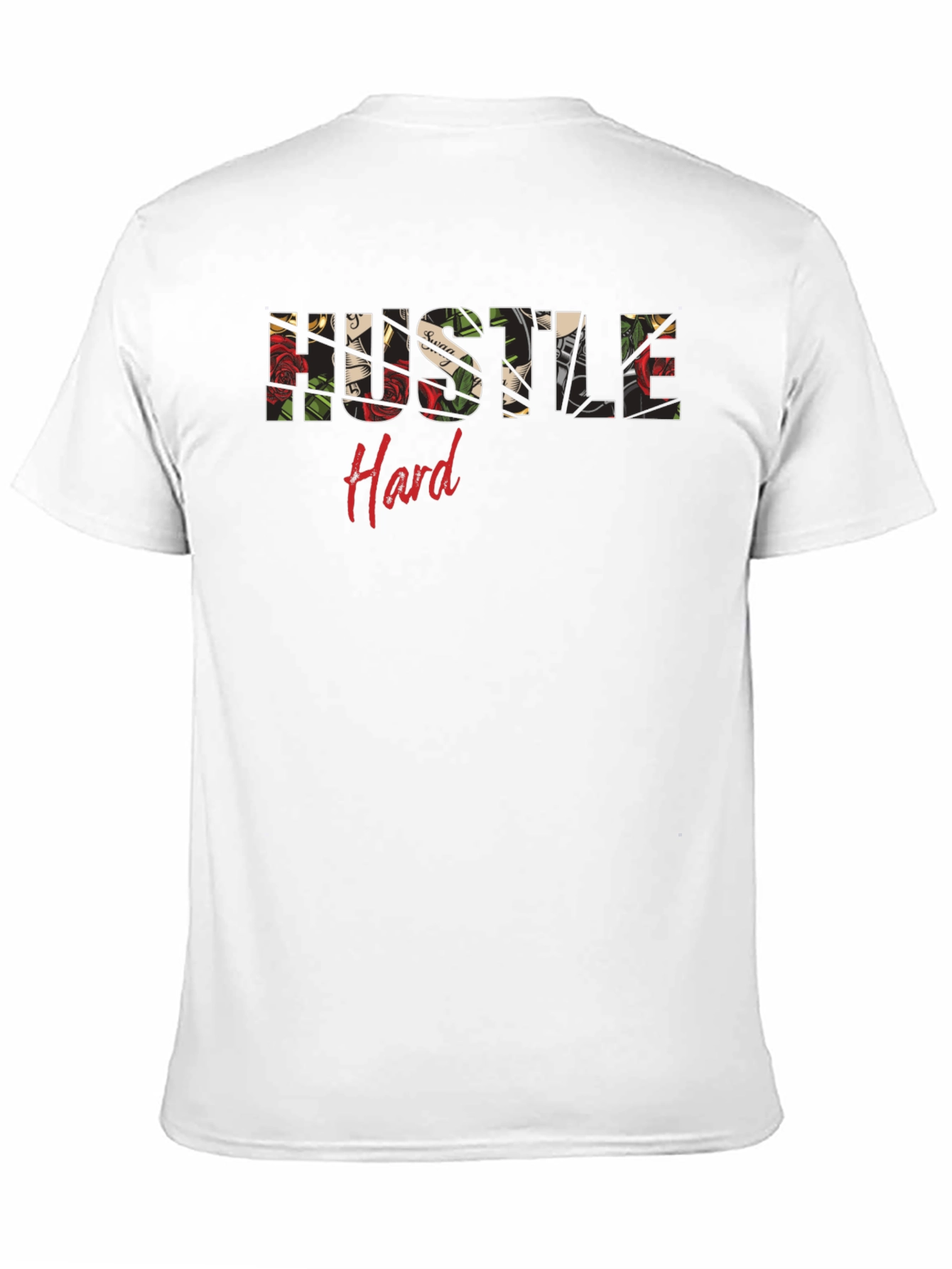 Hustle Hard Graphic Tee - Stylish & Motivational