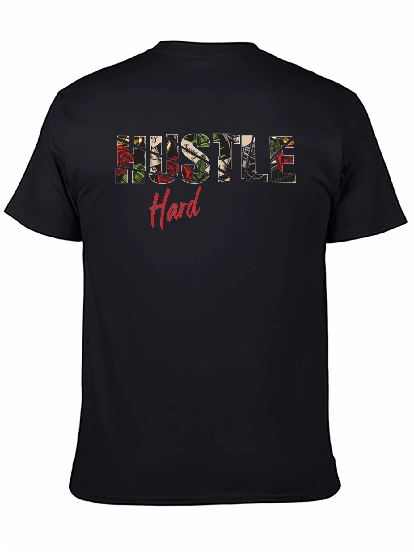 Hustle Hard Graphic Tee - Stylish & Motivational