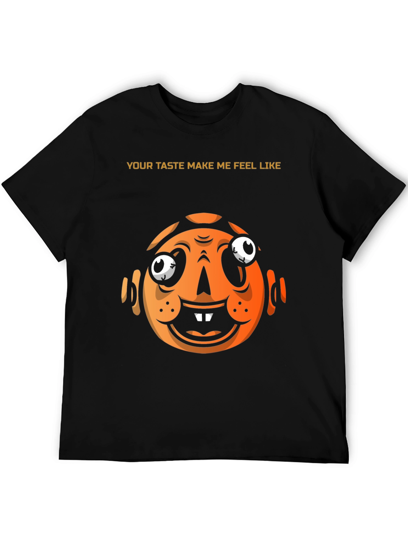 Funny Cartoon Face Graphic T-Shirt